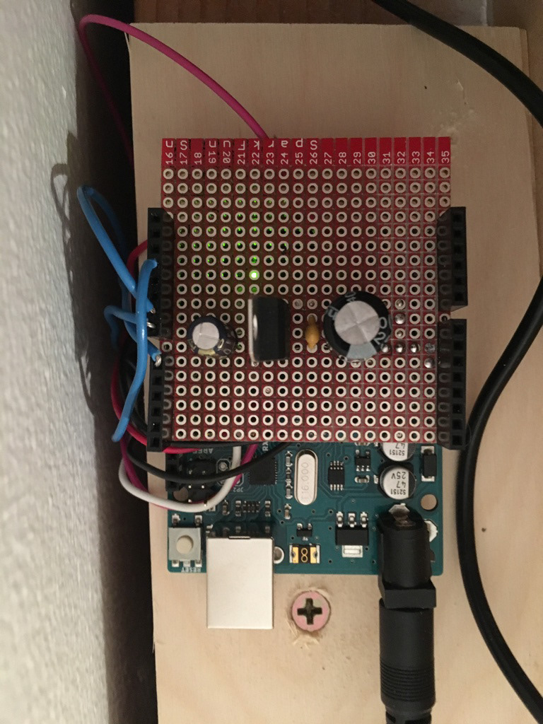 Arduino controlling night sky