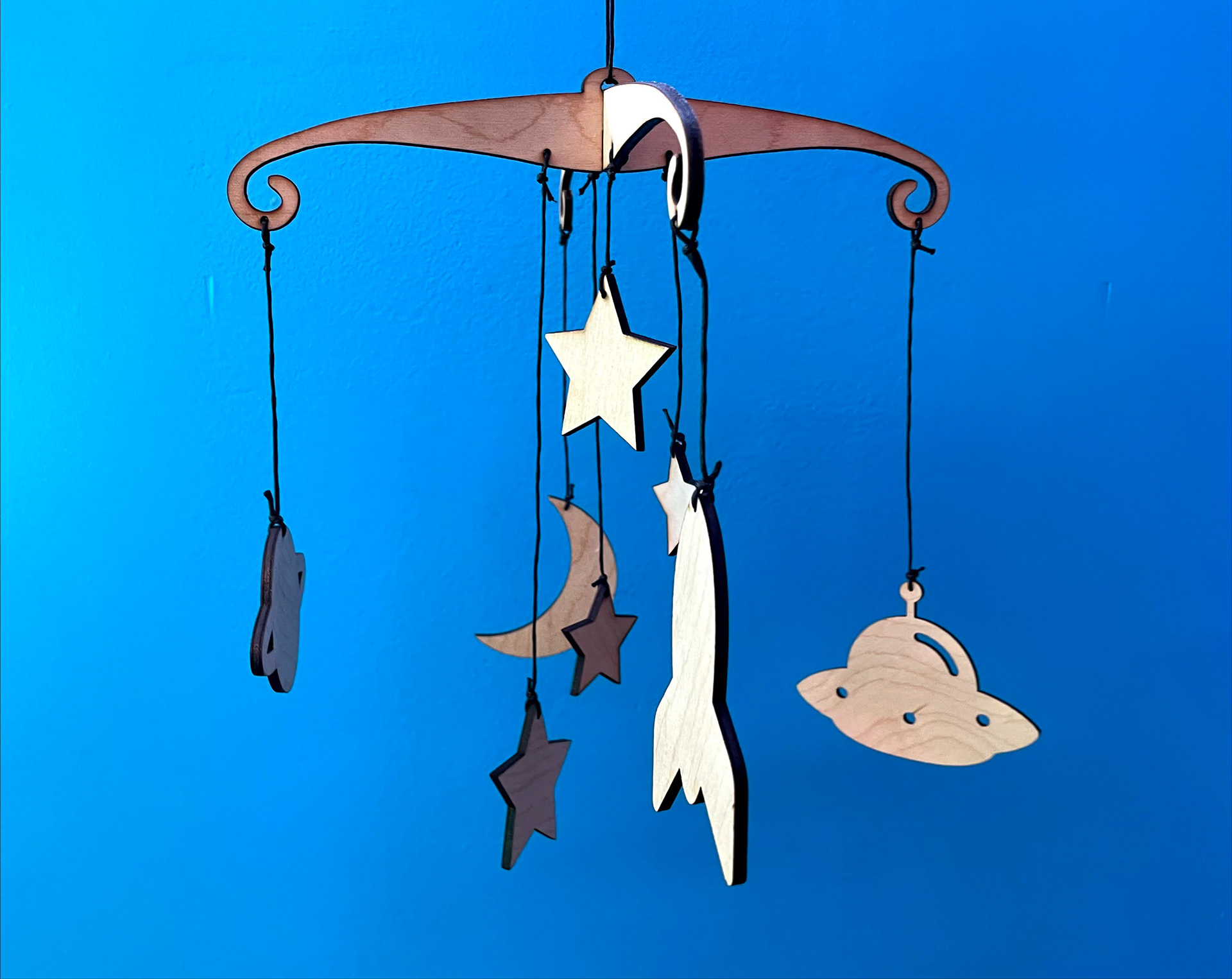 Laser Cut Baby's Mobile