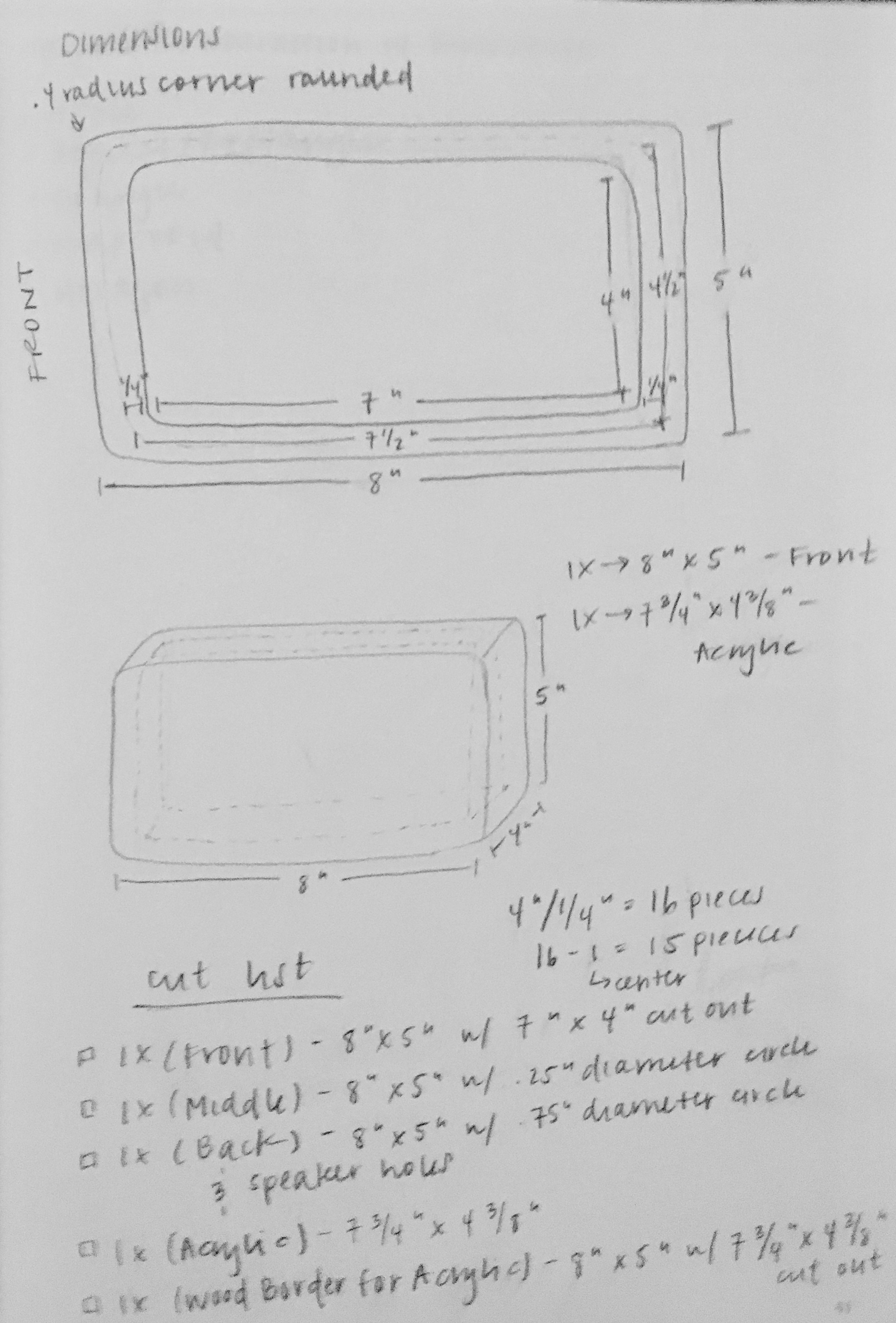 Dimensions