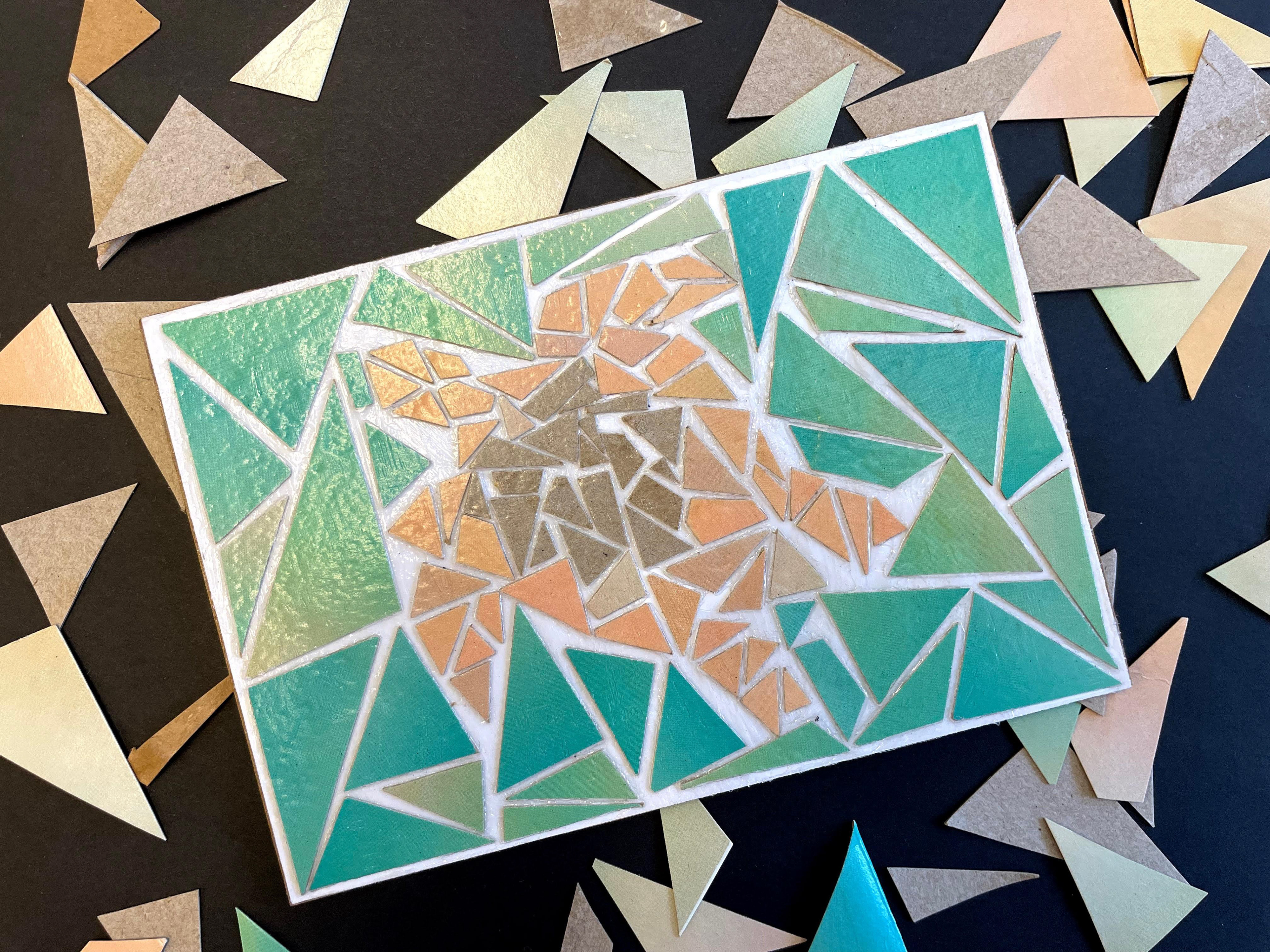 Mosaic Postcard