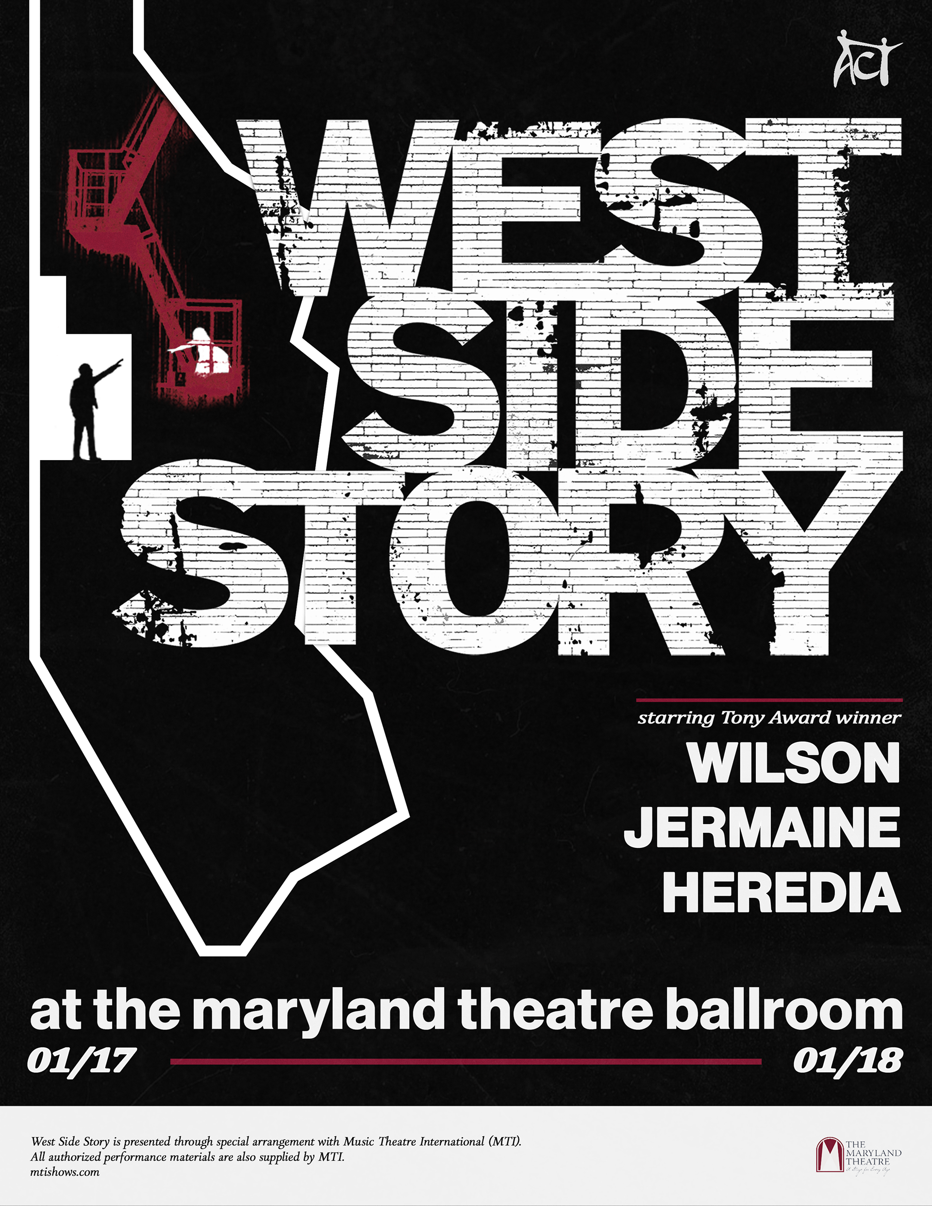west side story theatre poster