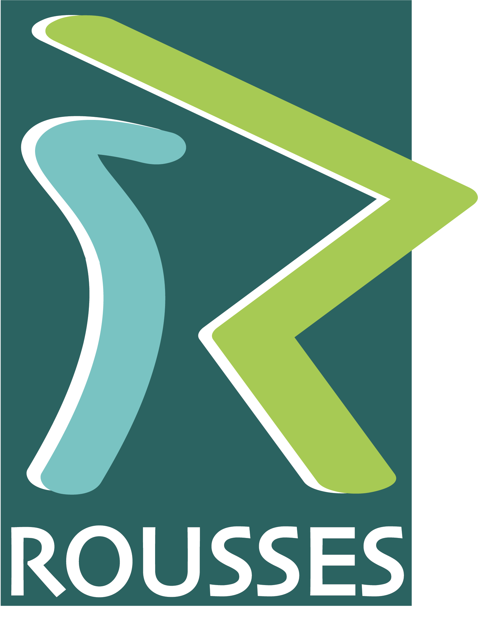 logo commune de rousses création Studio D graphiste en Lozère