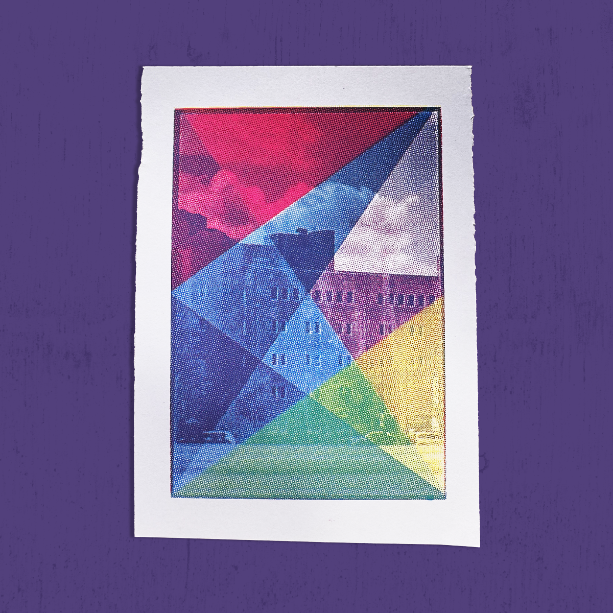 4" x 6" 4-color CMYK print from personal photograph