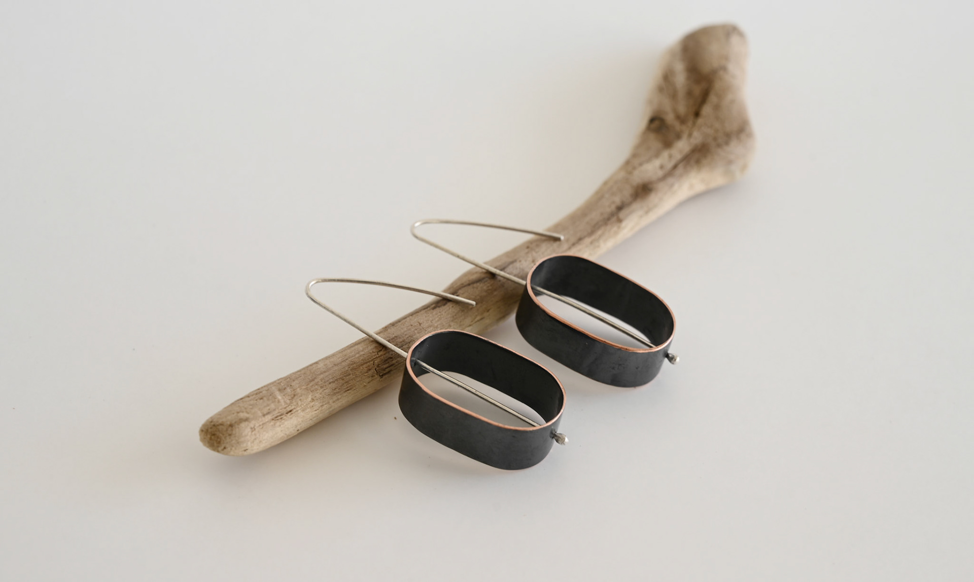 Patina Copper + Sterling Silver