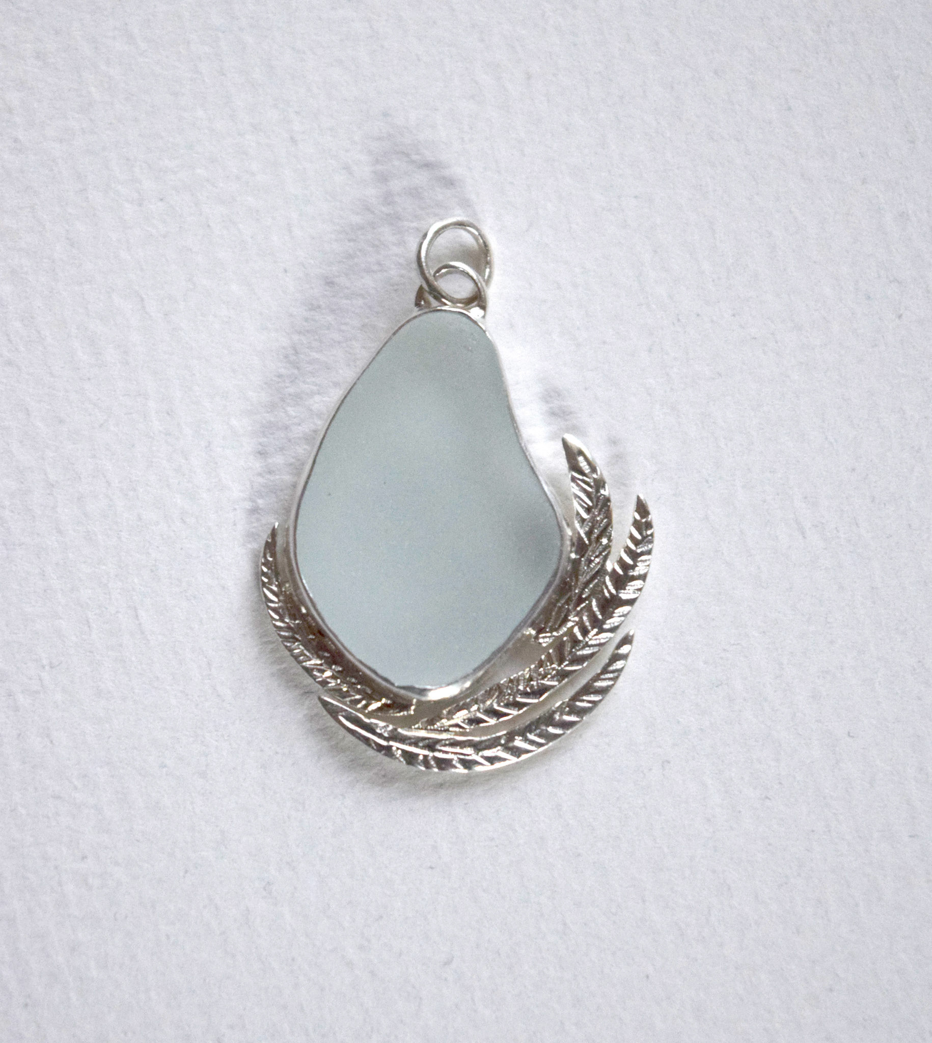 Sea Glass + Sterling Silver