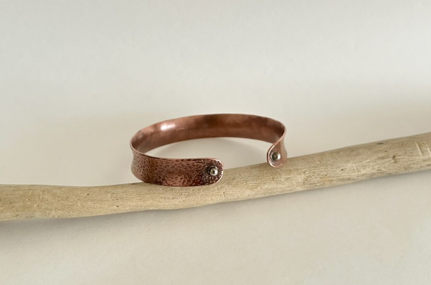 Patina Copper + Sterling Silver