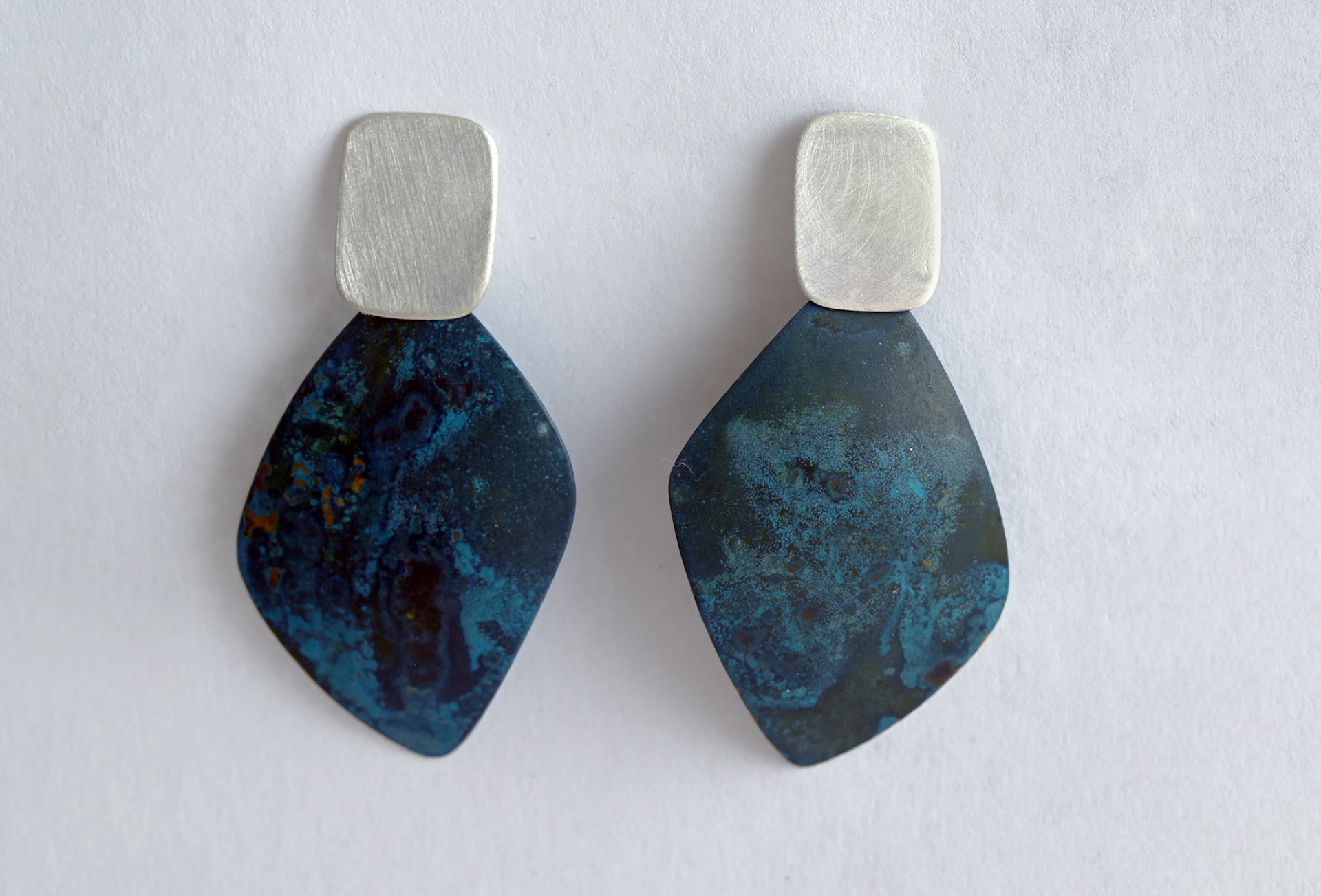 Patina Copper + Sterling Silver