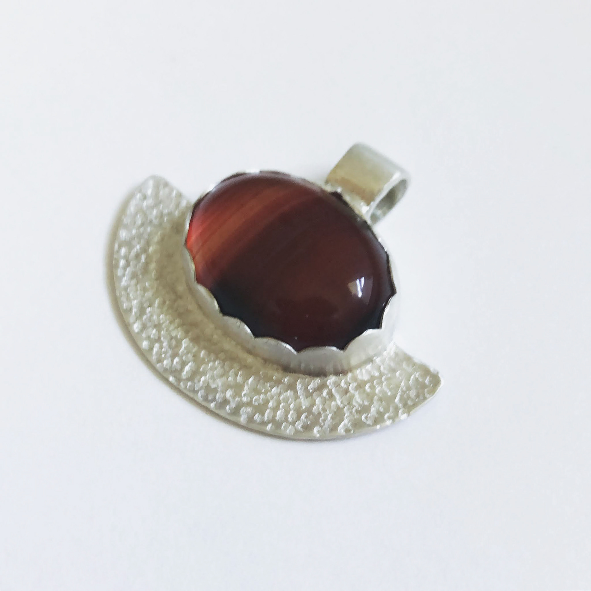 Carnelian + Sterling Silver