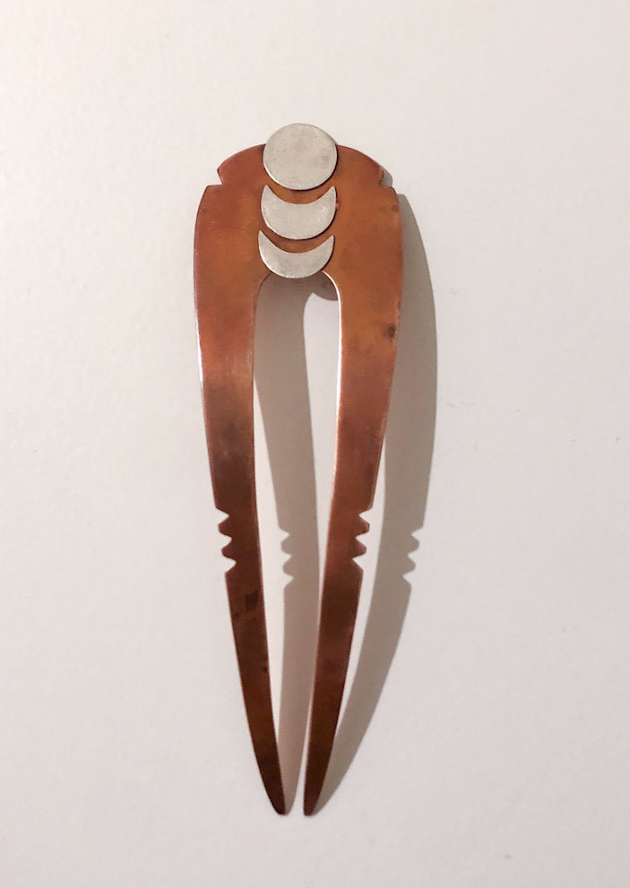 Patina Copper + Sterling Silver