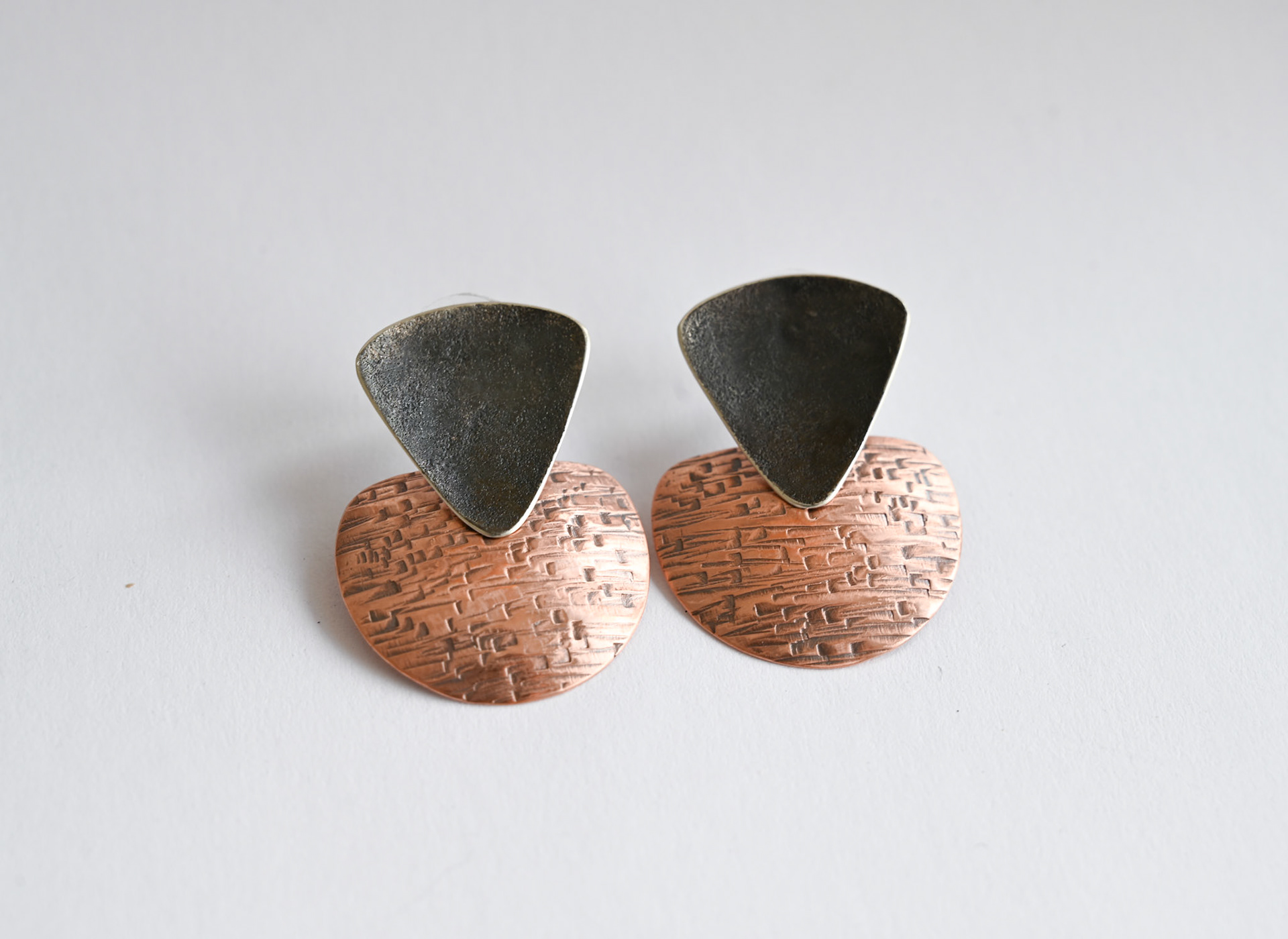 Patina Sterling Silver + Copper