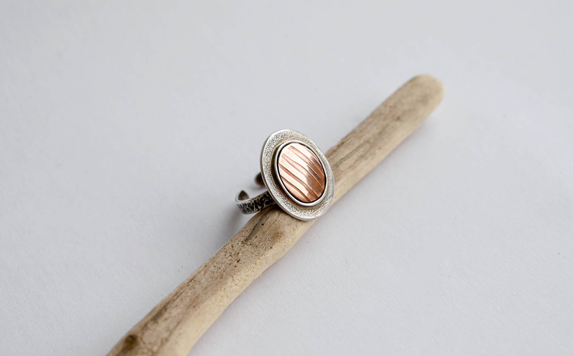 Copper + Sterling Silver