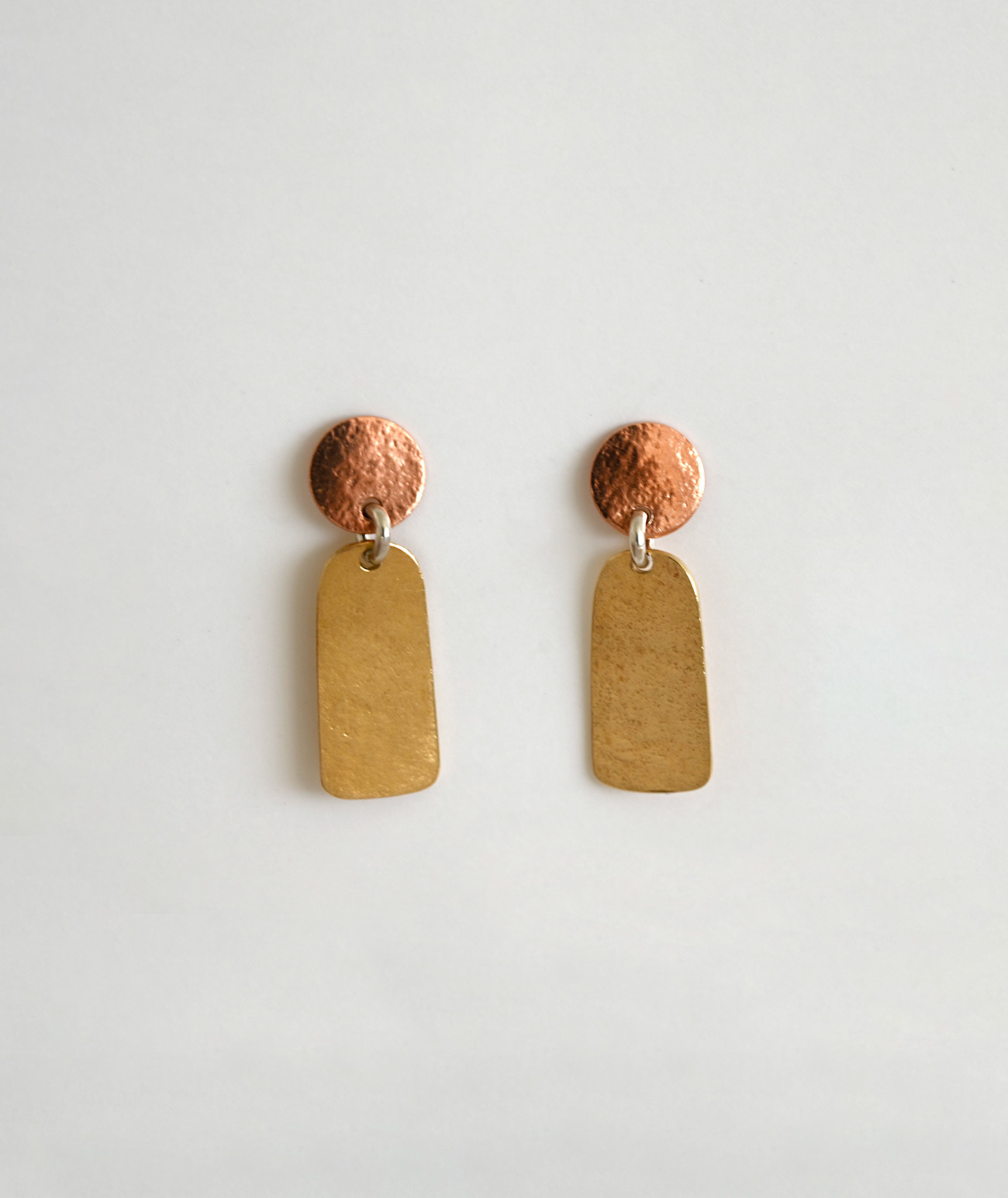 Brass + Copper + Sterling Silver