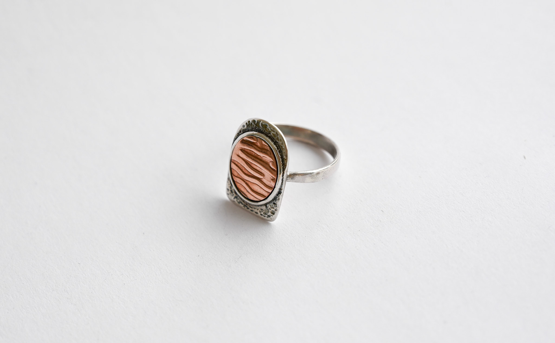 Sterling Silver + Copper