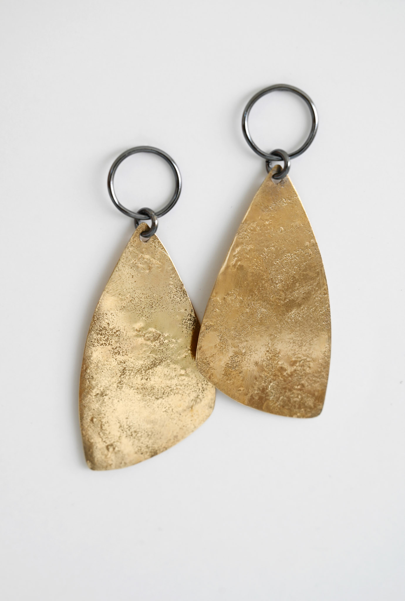 Brass + Patina Sterling Silver