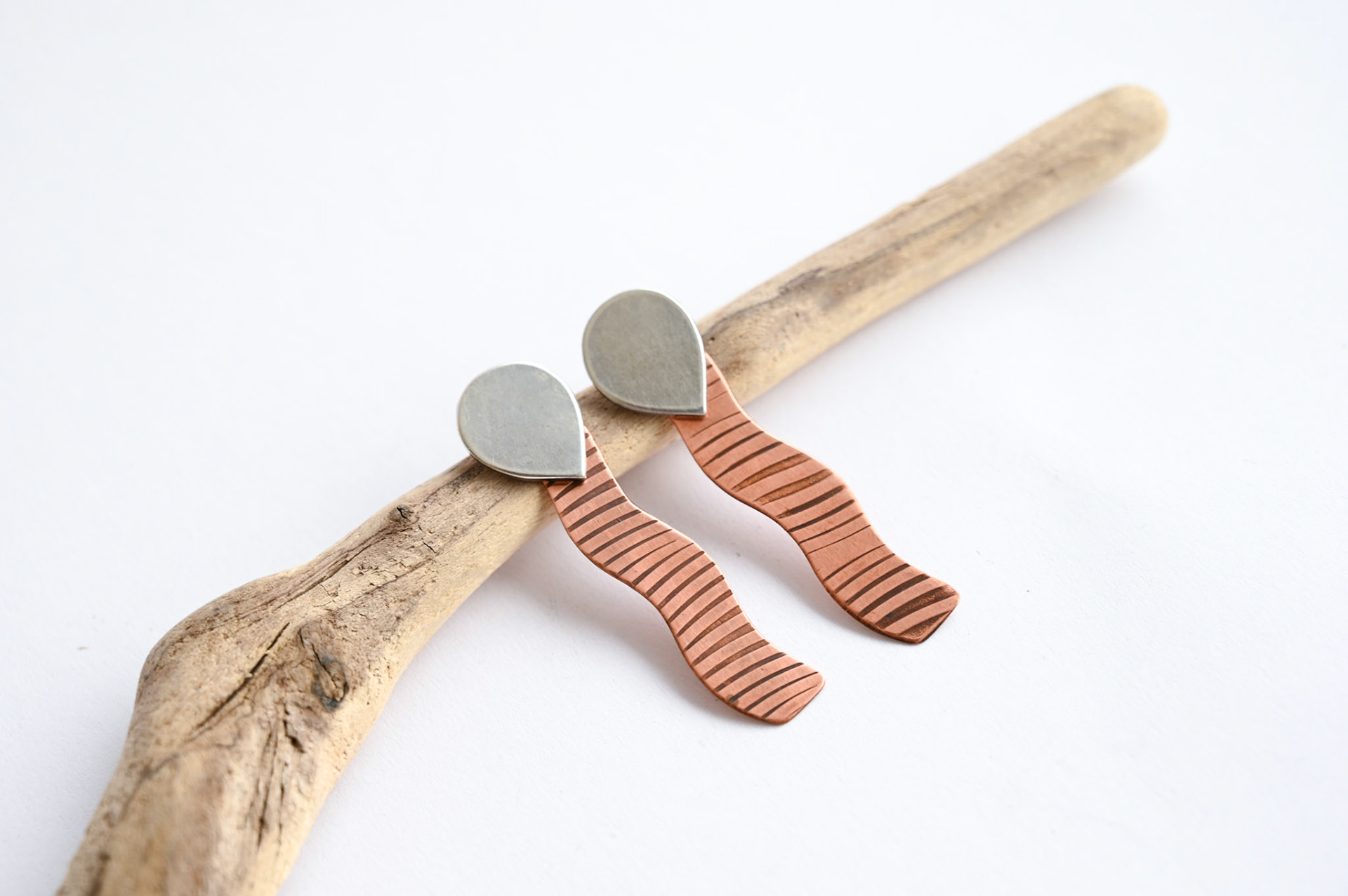 Sterling Silver + Copper