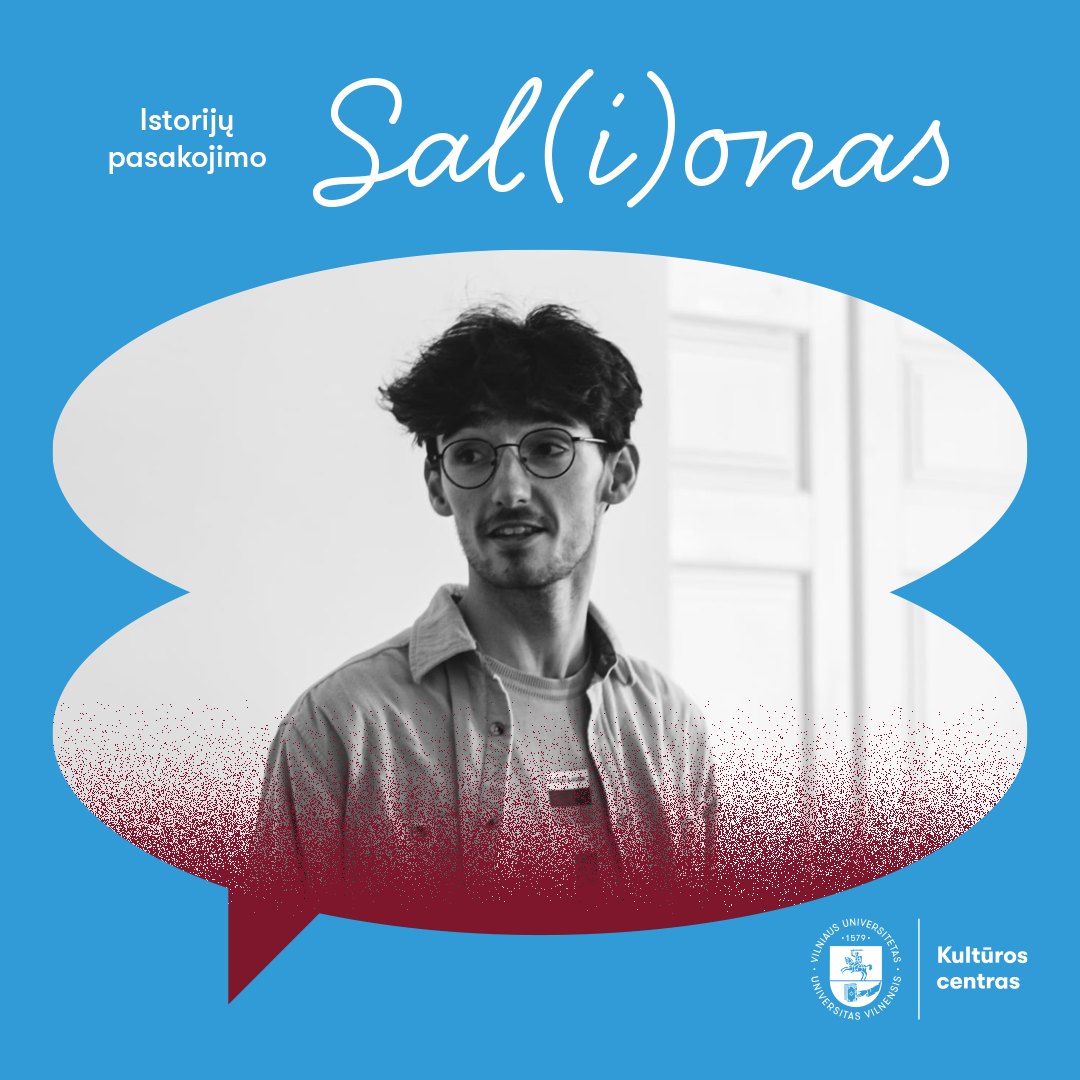 Visual identity for event by Vilniaus Universitetas
