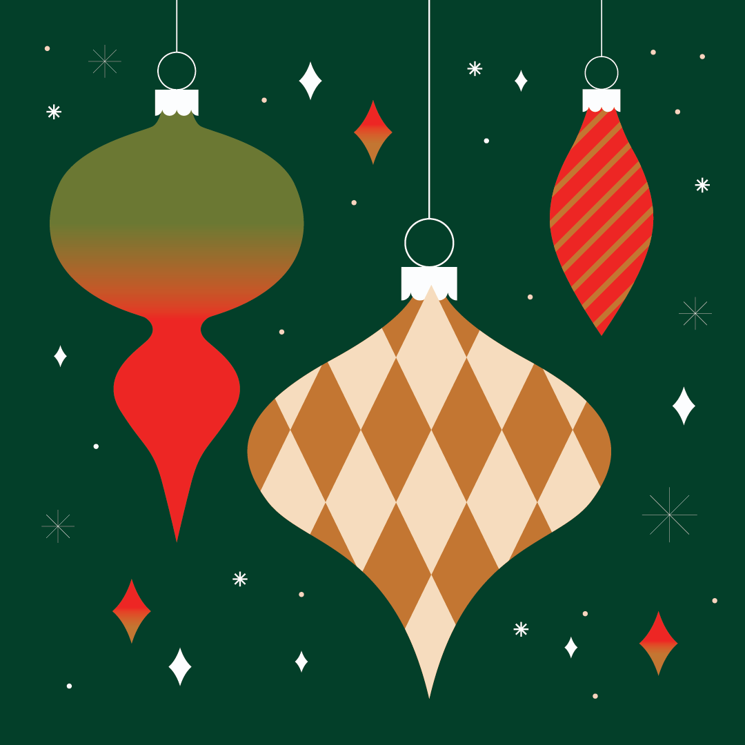 Illustrations for Christmas cards (2023)