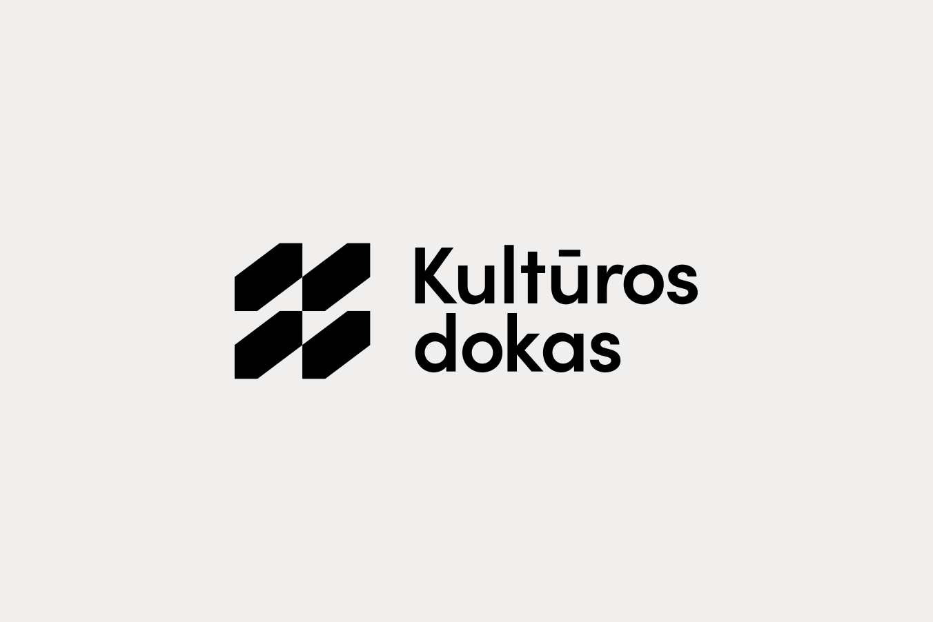 Logo design for Kultūros Dokas (2021)