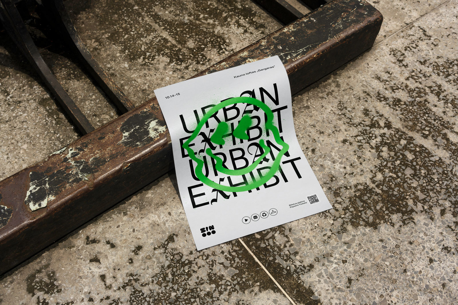 Visual identity for event by Sin Studio (2022)