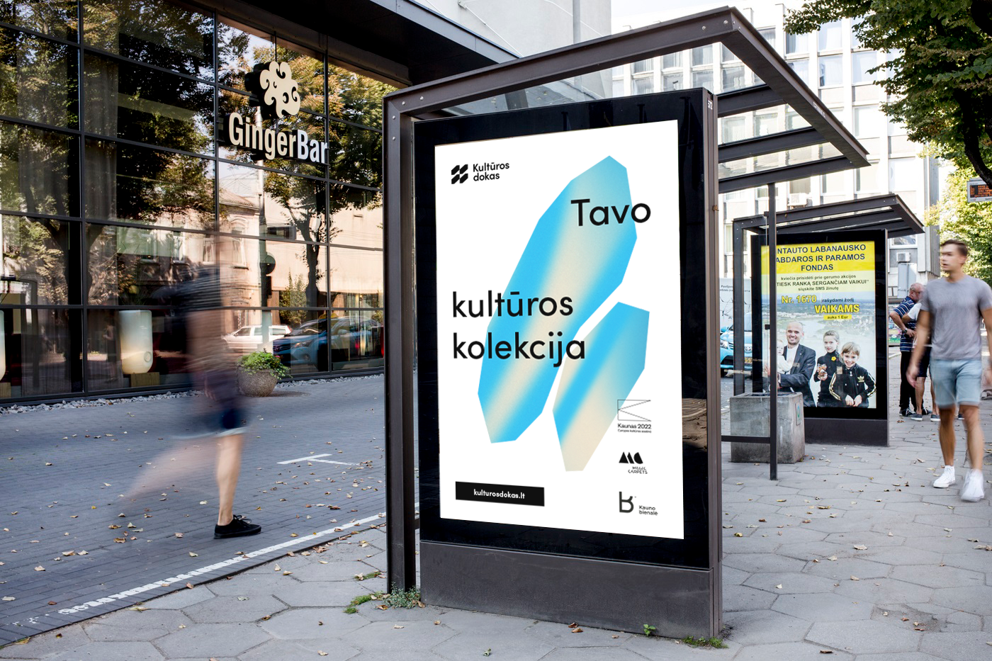 Visual identity for Kultūros Dokas (2021)