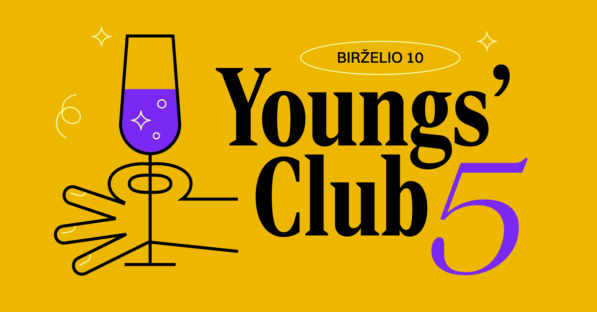 Event design for "Youngs Club" (2023)