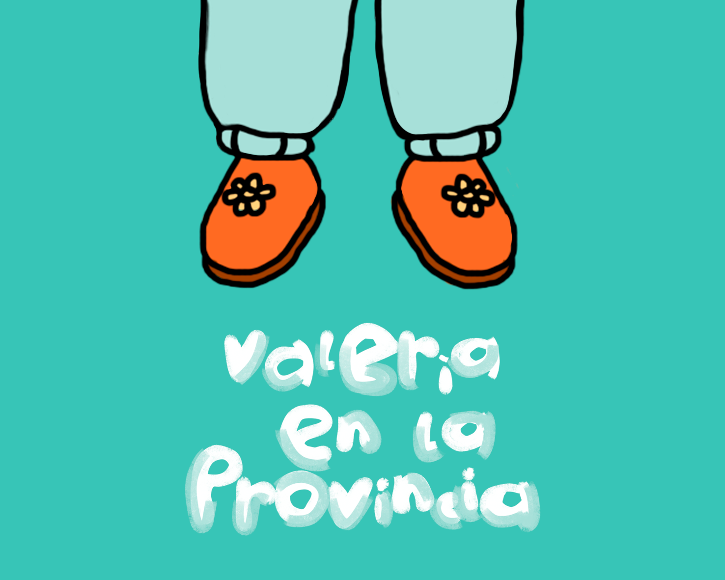 Collaboration with character designer Santiago Arenas for the book project Valeria in the province