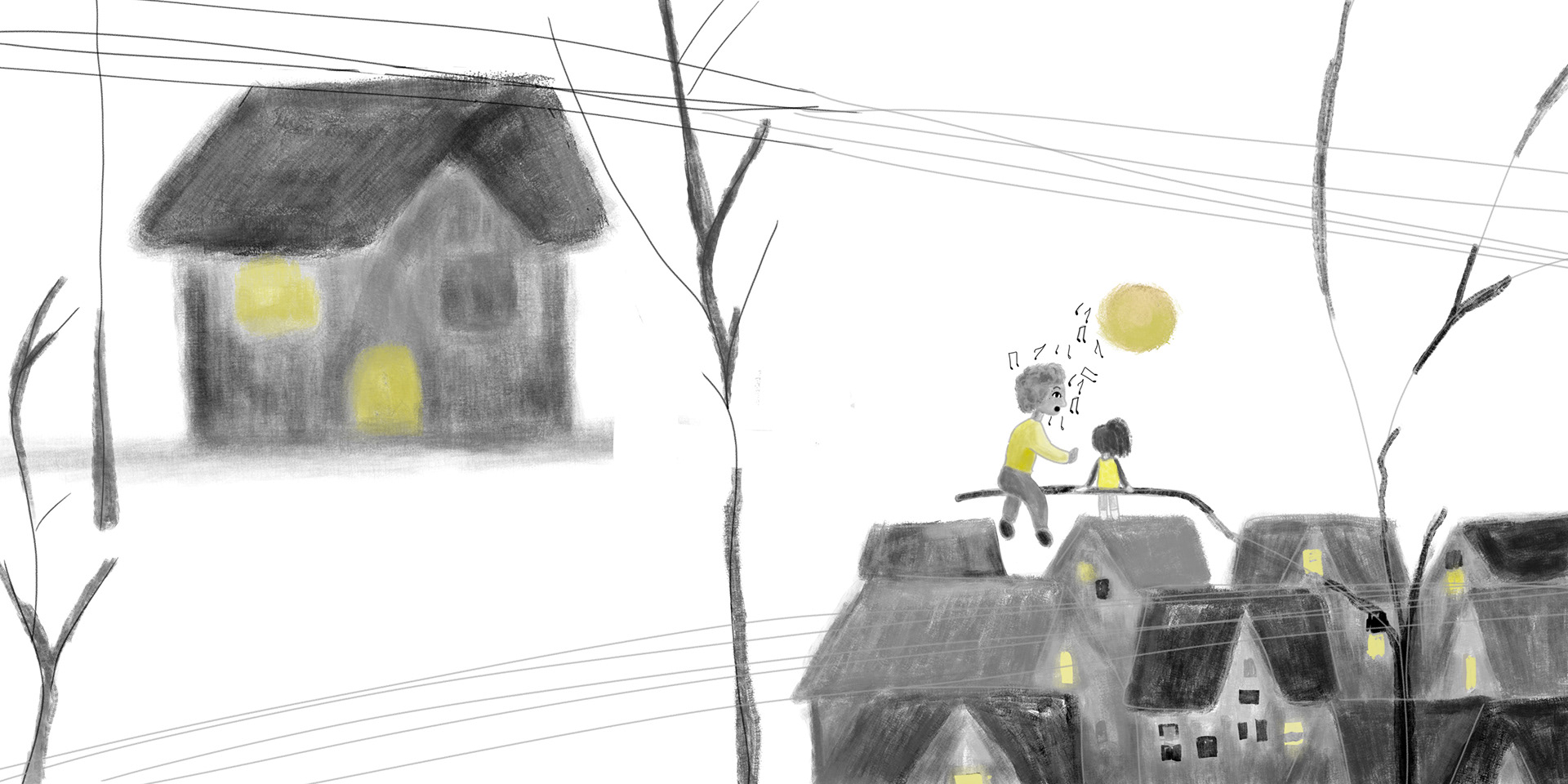 Illustration for Mara's book collection. Project by Mayra Alejandra Martinez Mendoza.