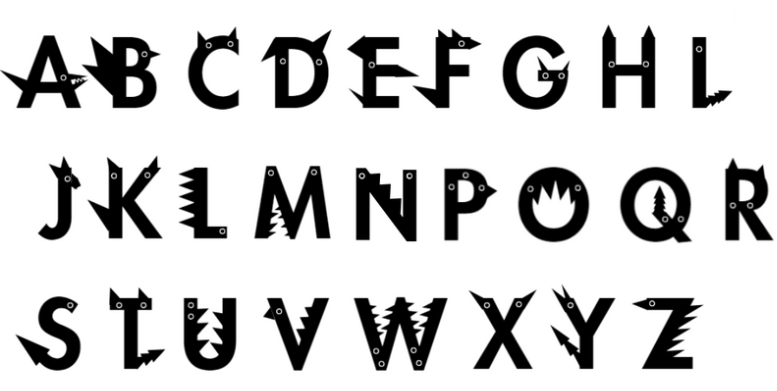 Custom Font - Monstero
