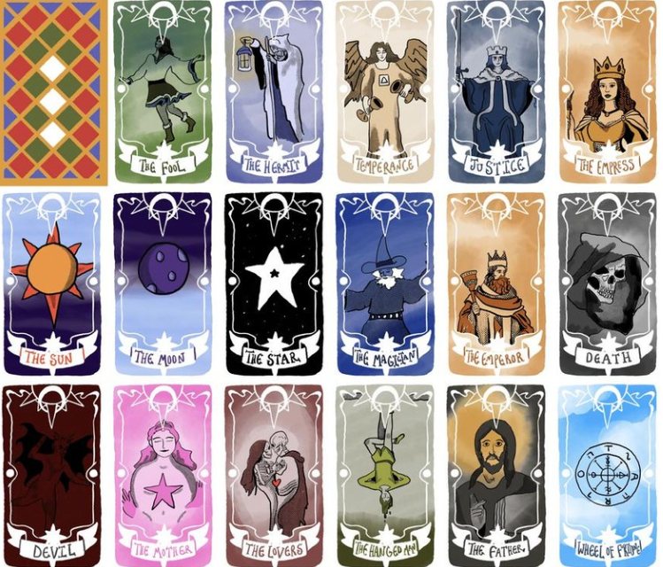 Full Tarot Card Collection