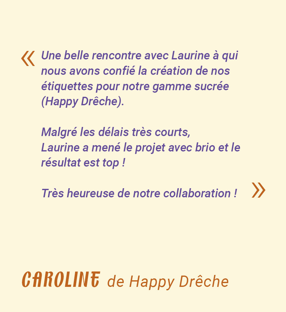 Caroline HAPPY DRÊCHE biscuiterie à base de drêches de malt