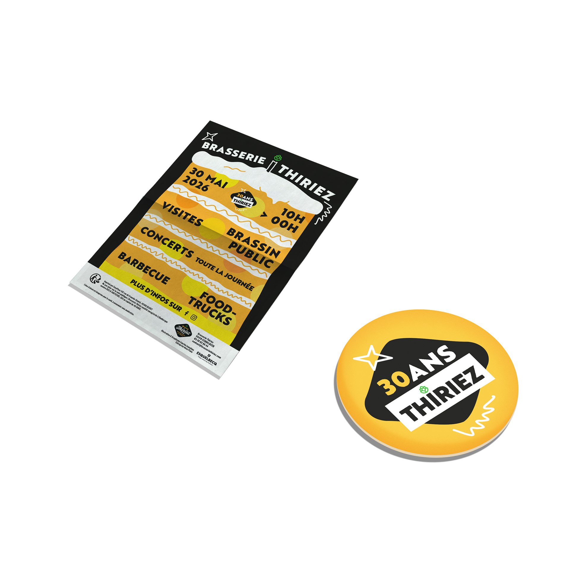 Flyer A5 et Sous-bock