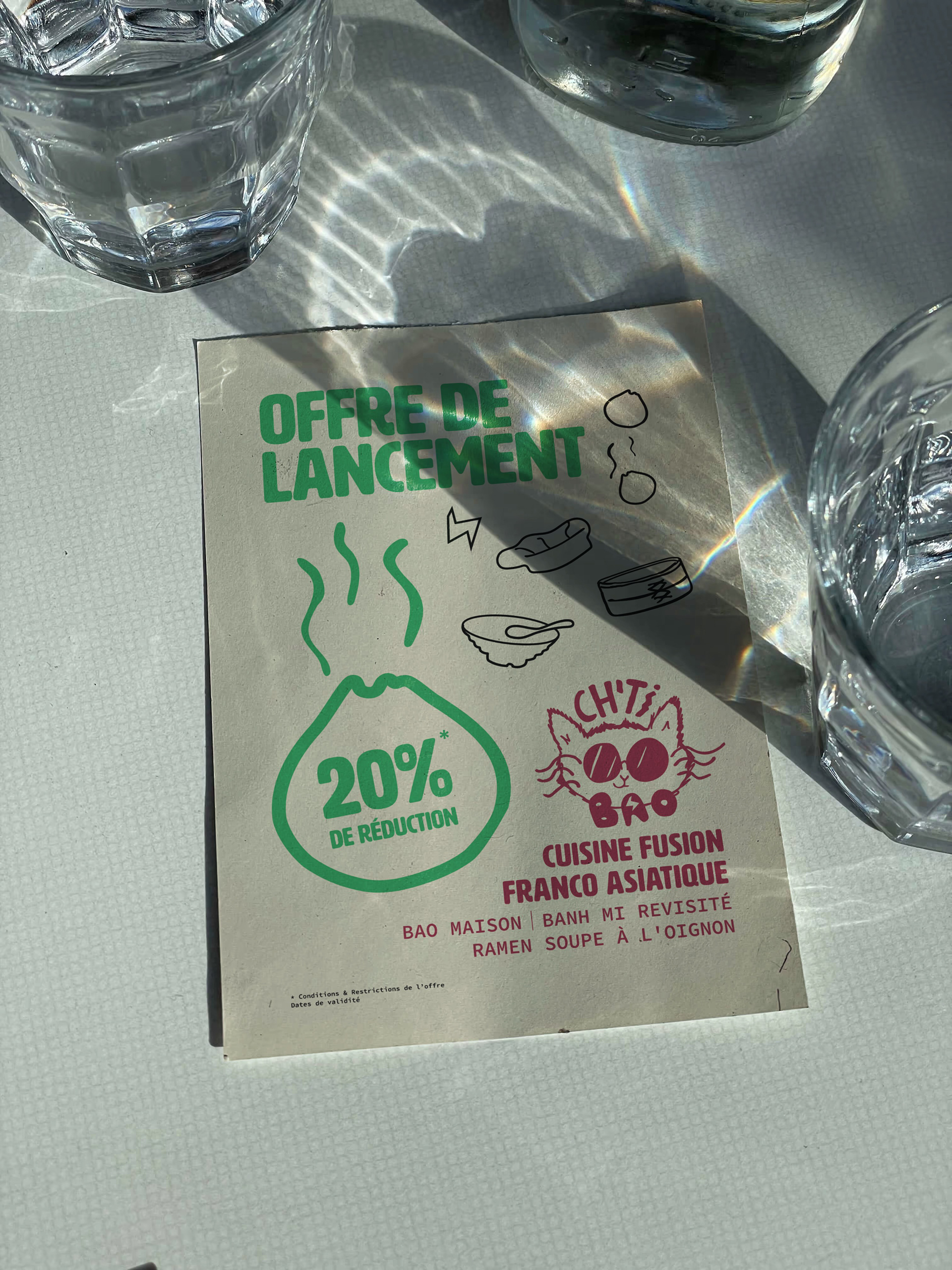Flyer de l'offre de lancement