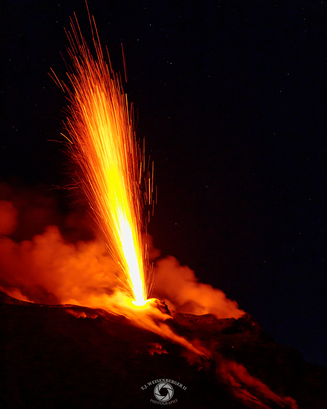 Stromboli Volcano - Sicily, Italy