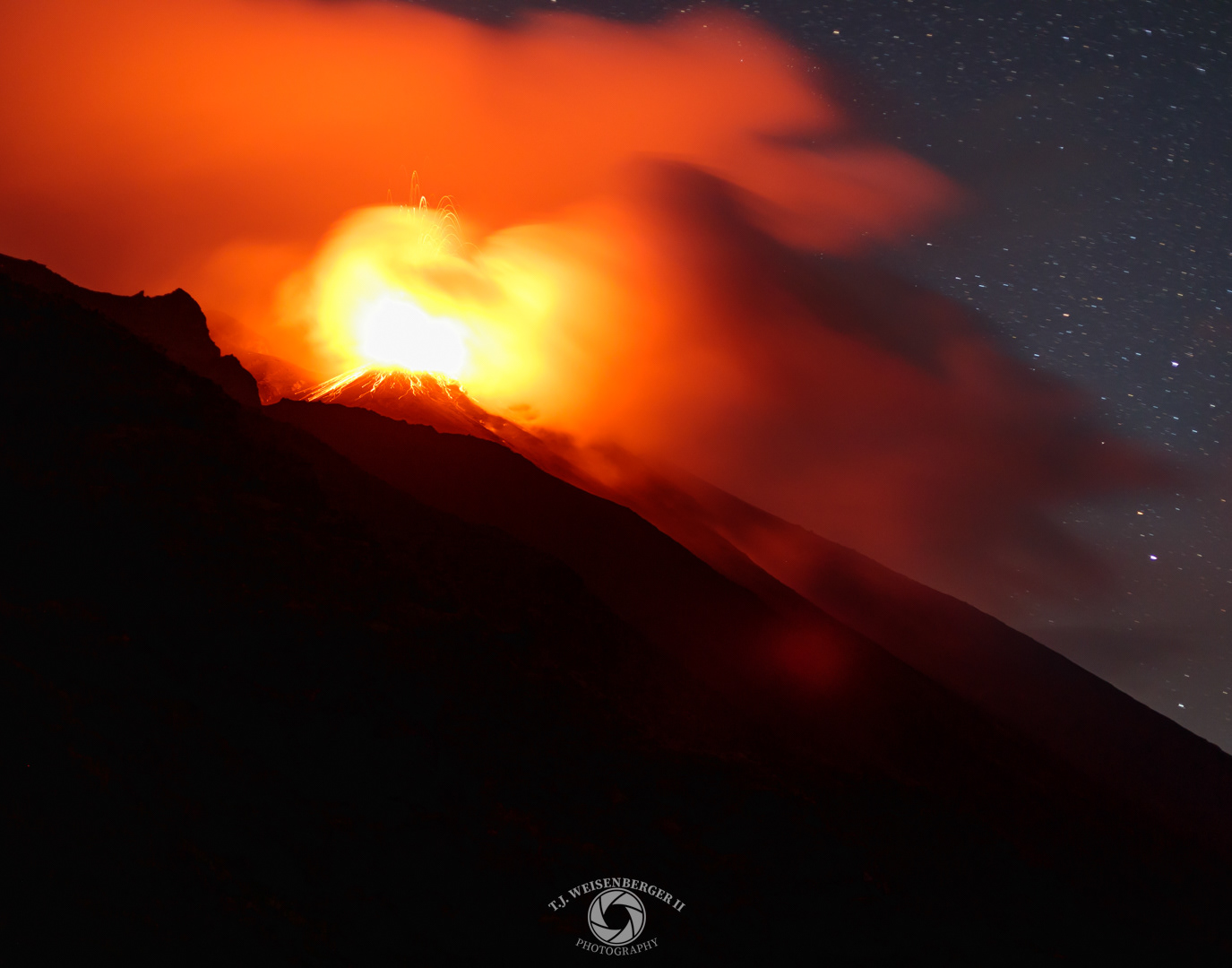 Stromboli Volcano - Sicily, Italy
