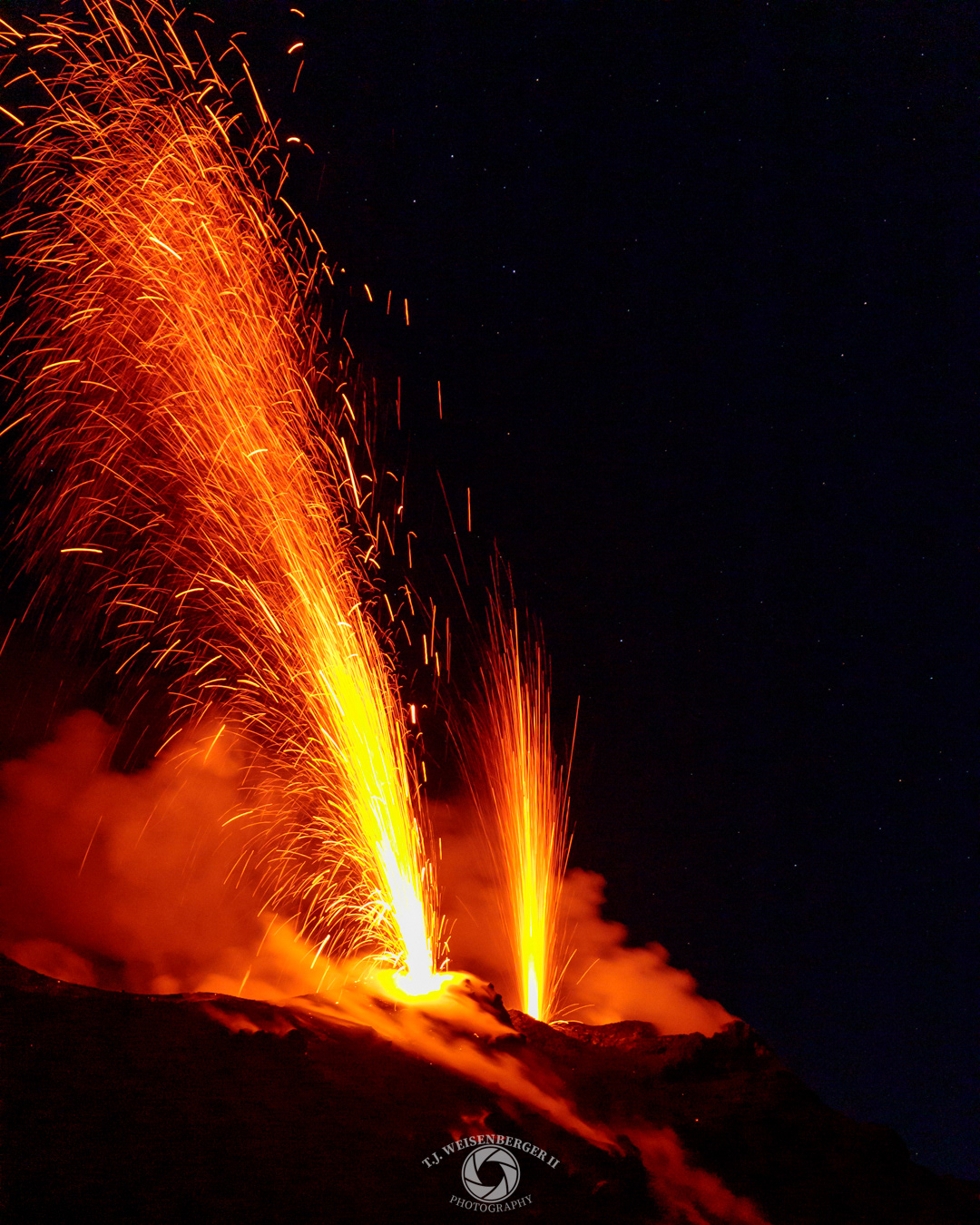 Stromboli Volcano - Sicily, Italy