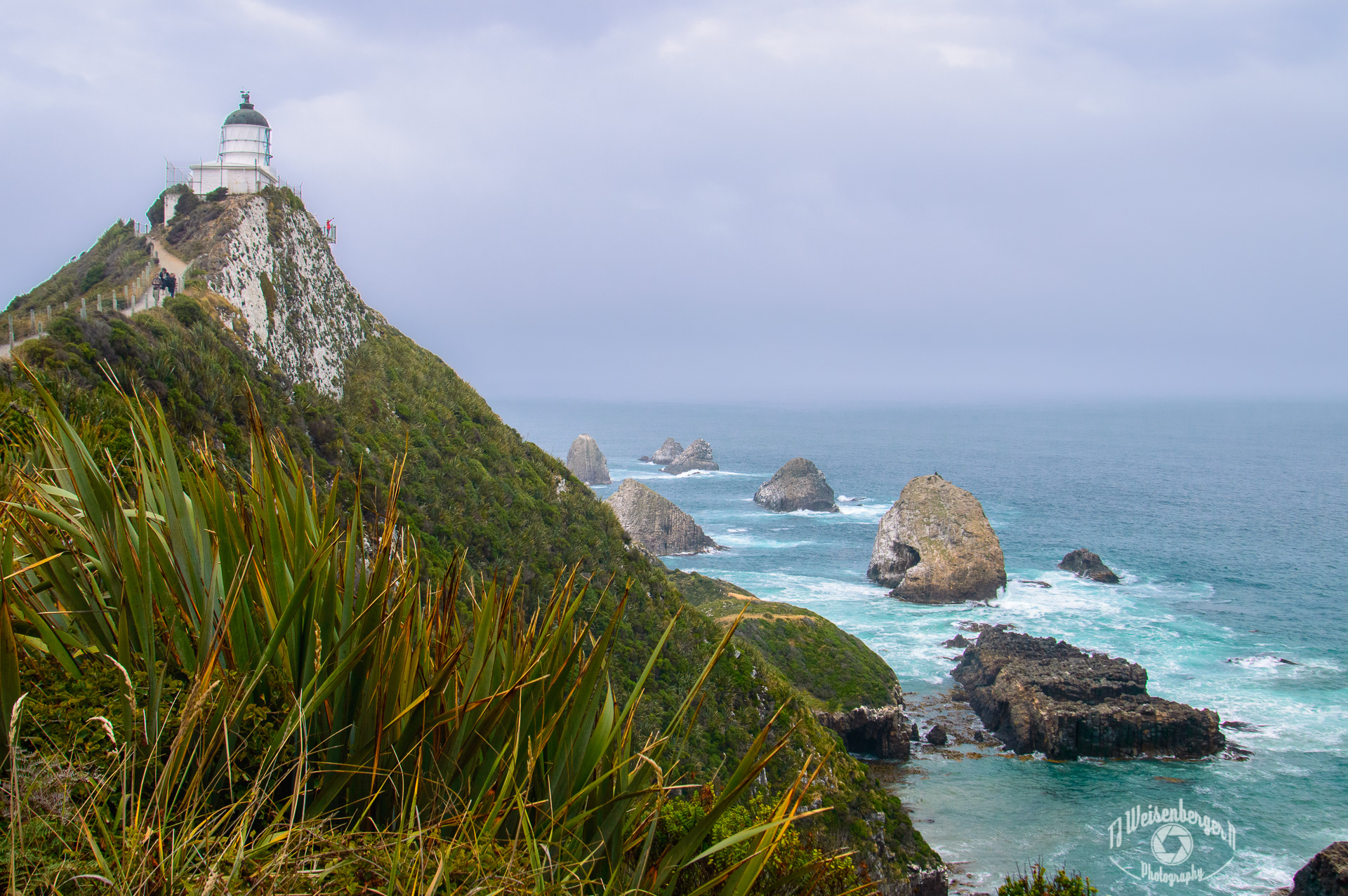 Moody Seascape, Nugget Point Lighthouse - South Island, New Zealand