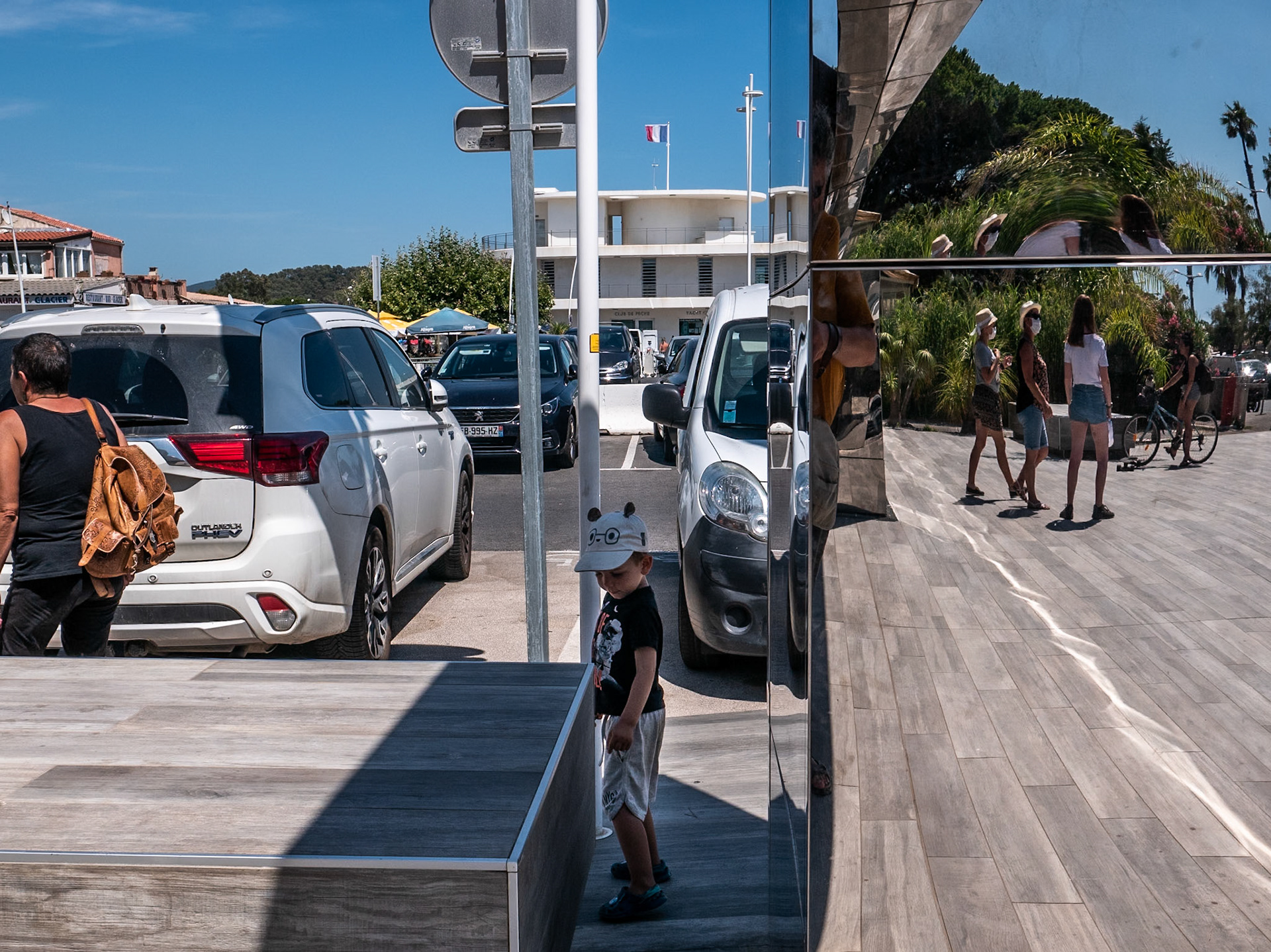 Bord de mer, La Londe, juillet 2020