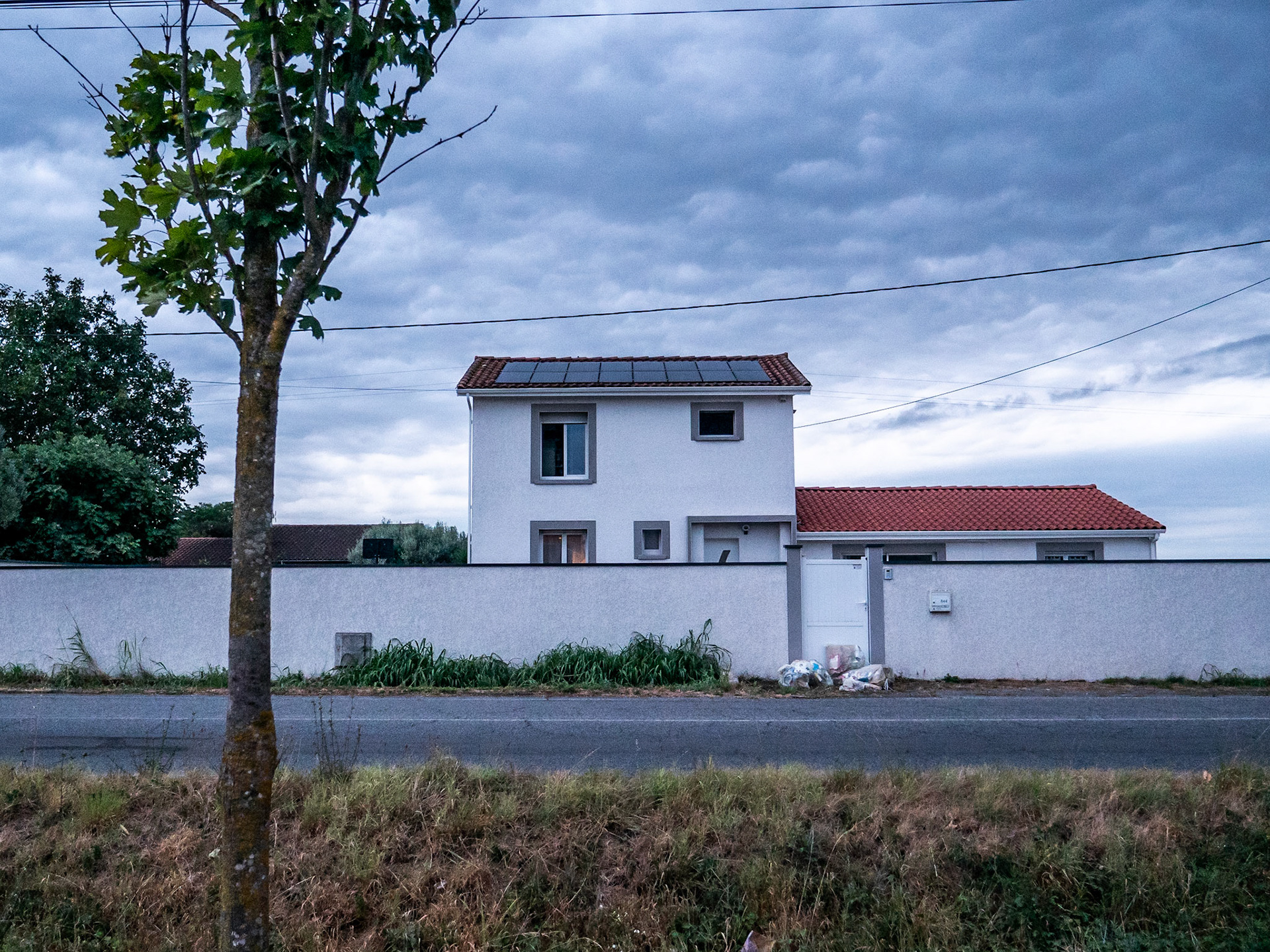 Route du Plantaurel, Labarthe-sur-Lèze, aout 2020