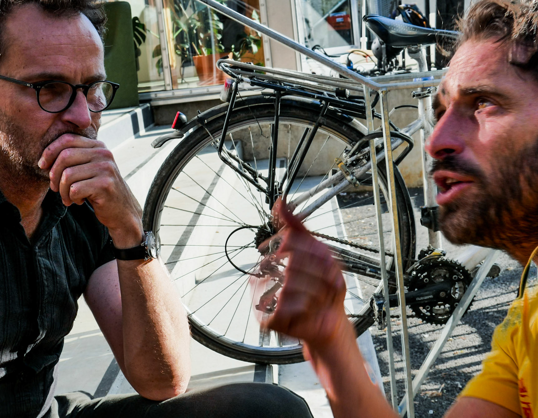 Mathias et Yan à Bruismes, Poitiers