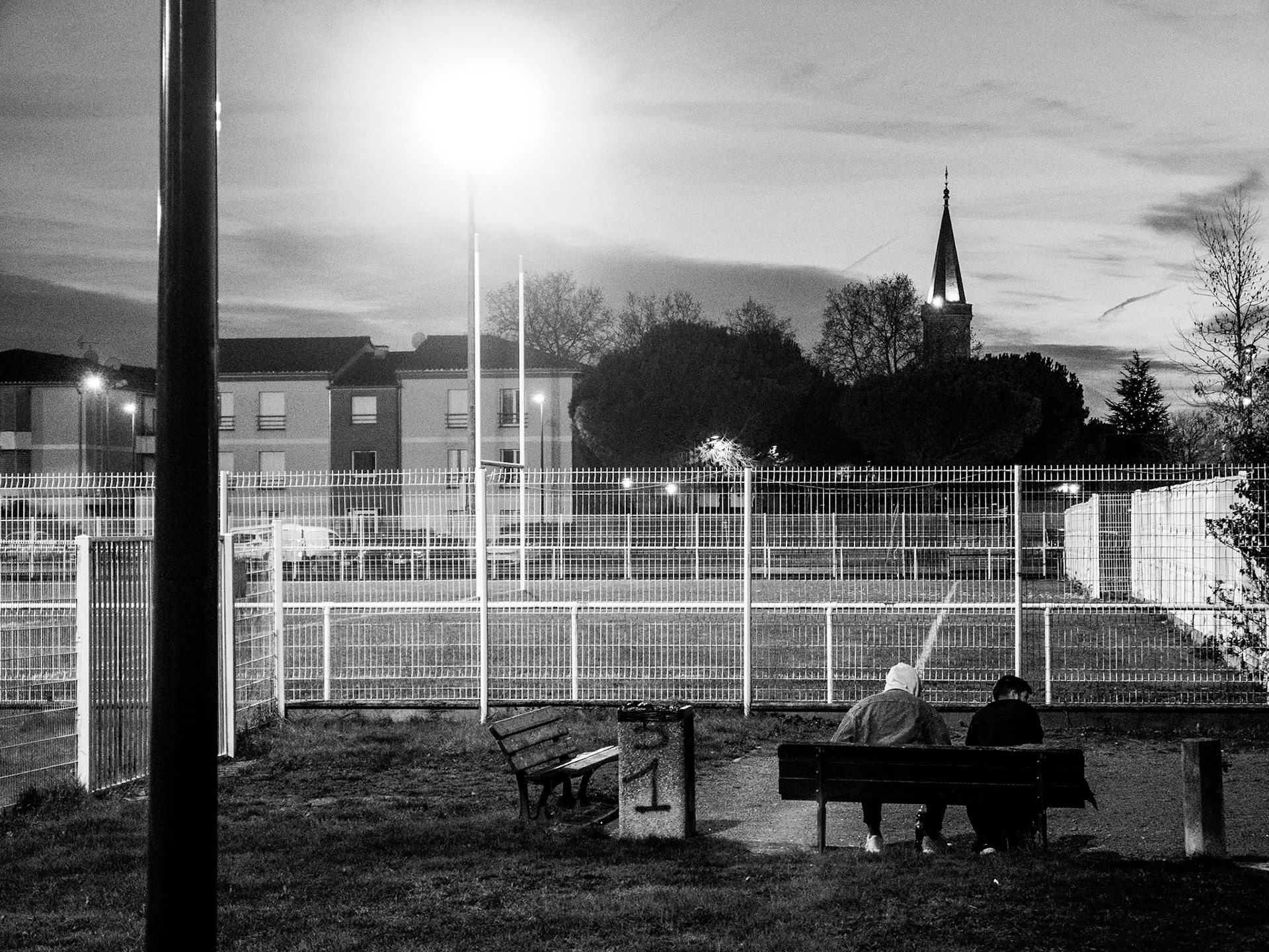 Stade, Labarthe-sur-Lèze, décembre 2019