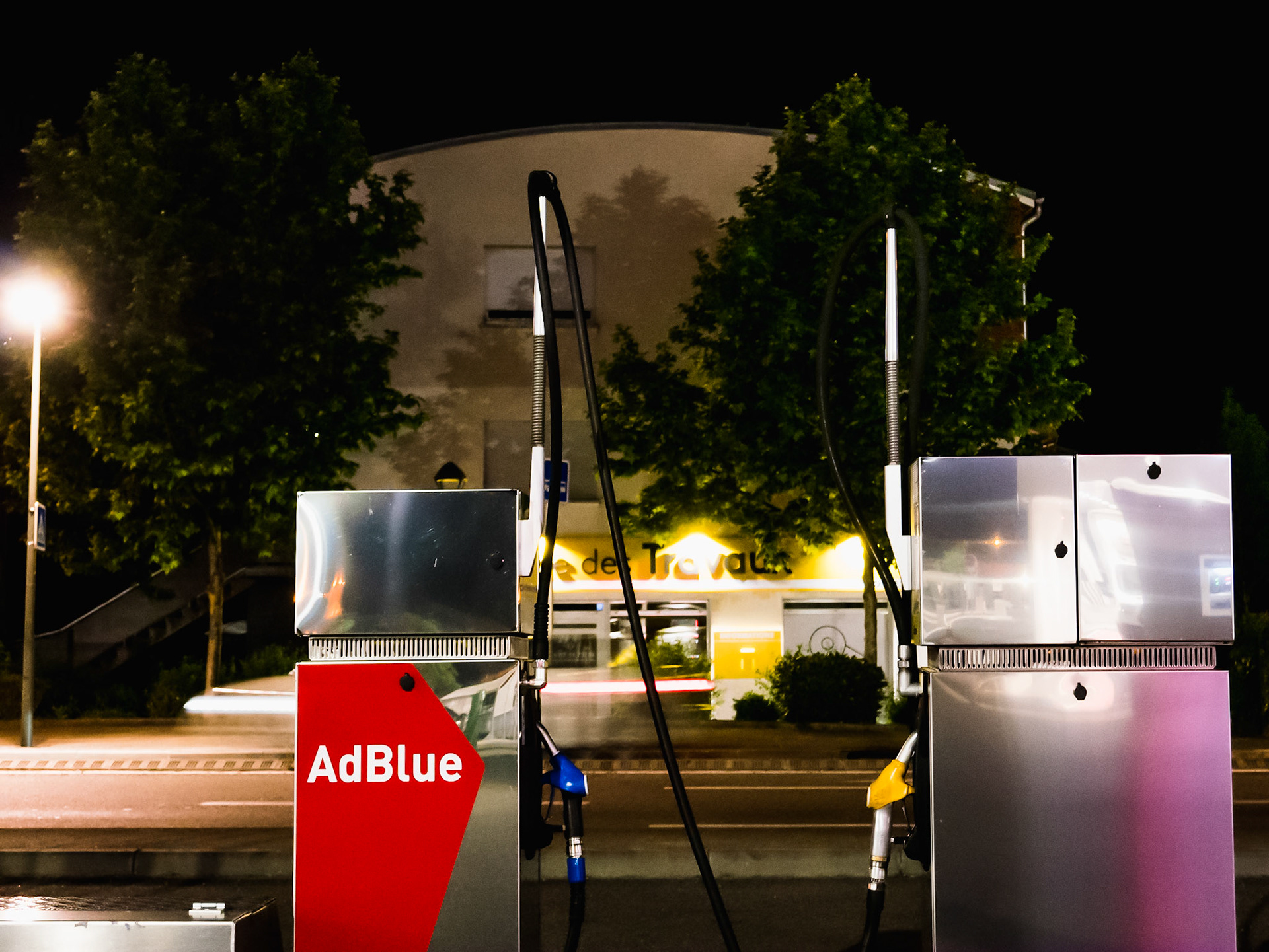 Station d'essence, Intermarché, Labarthe-sur-Lèze, mai 2020