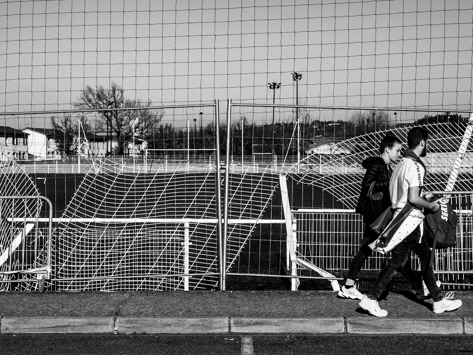 Stade de Foot, Labarthe-sur-Lèze, décembre 2019