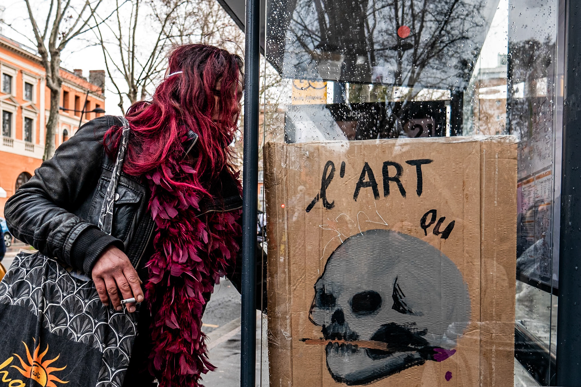 Manif Mixart Myrys, Toulouse, janvier 2021
