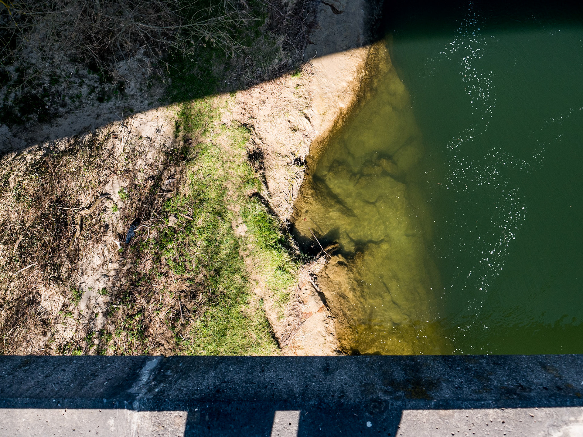 Sous le pont de l'ariège, Labarthe, 2020