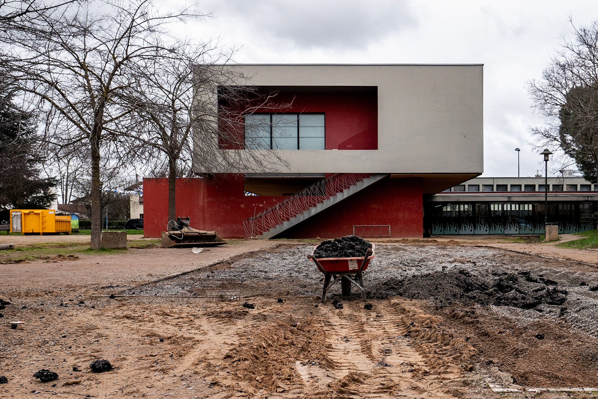 Médiathèque, Labarthe-sur-Lèze, février 2021