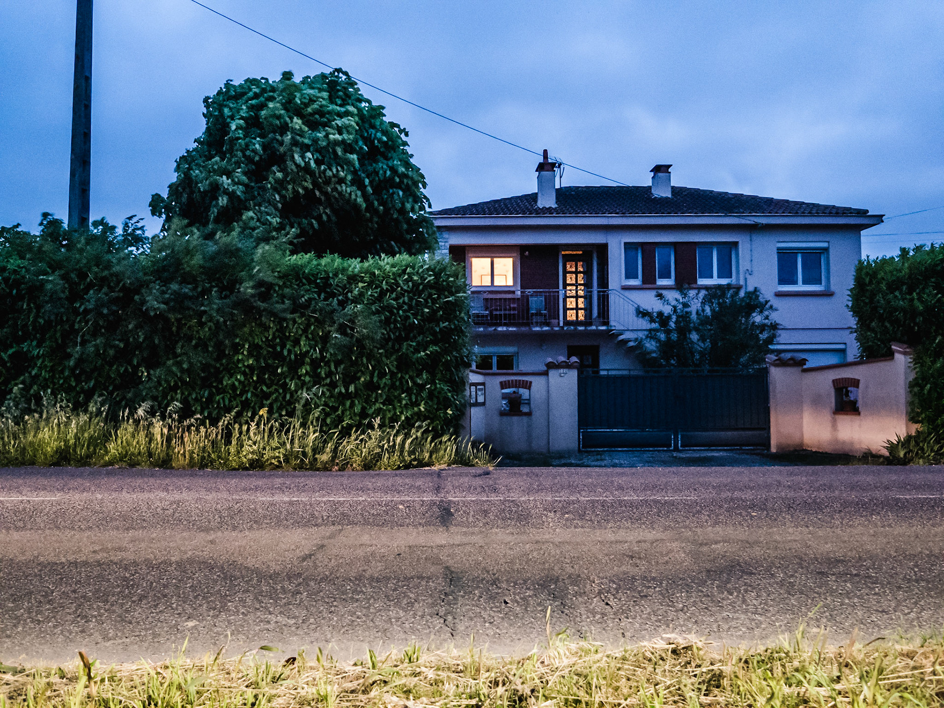 Route du Plantaurel, Labarthe-sur-Lèze, mai 2020