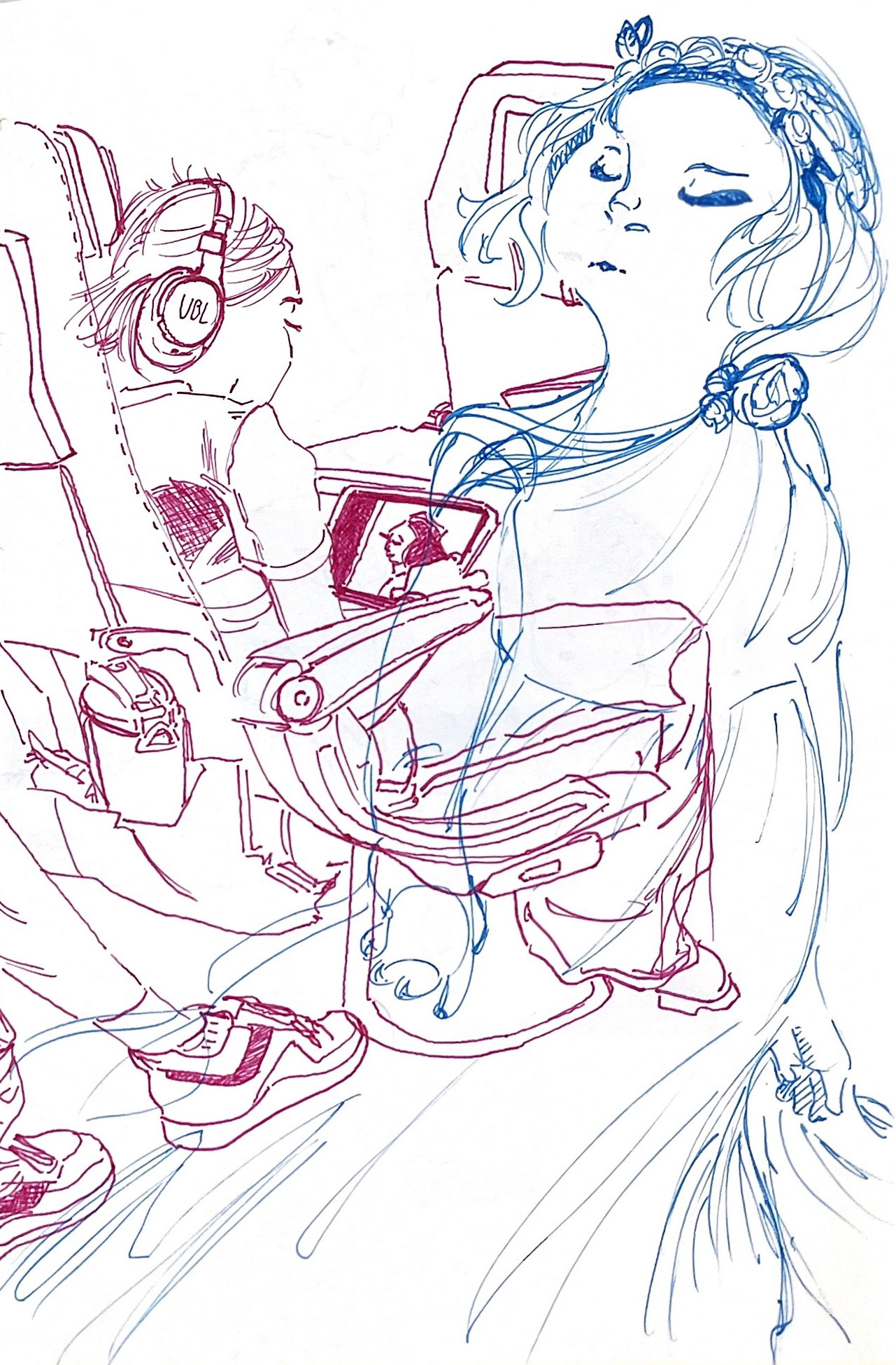 Goddess on the Plane