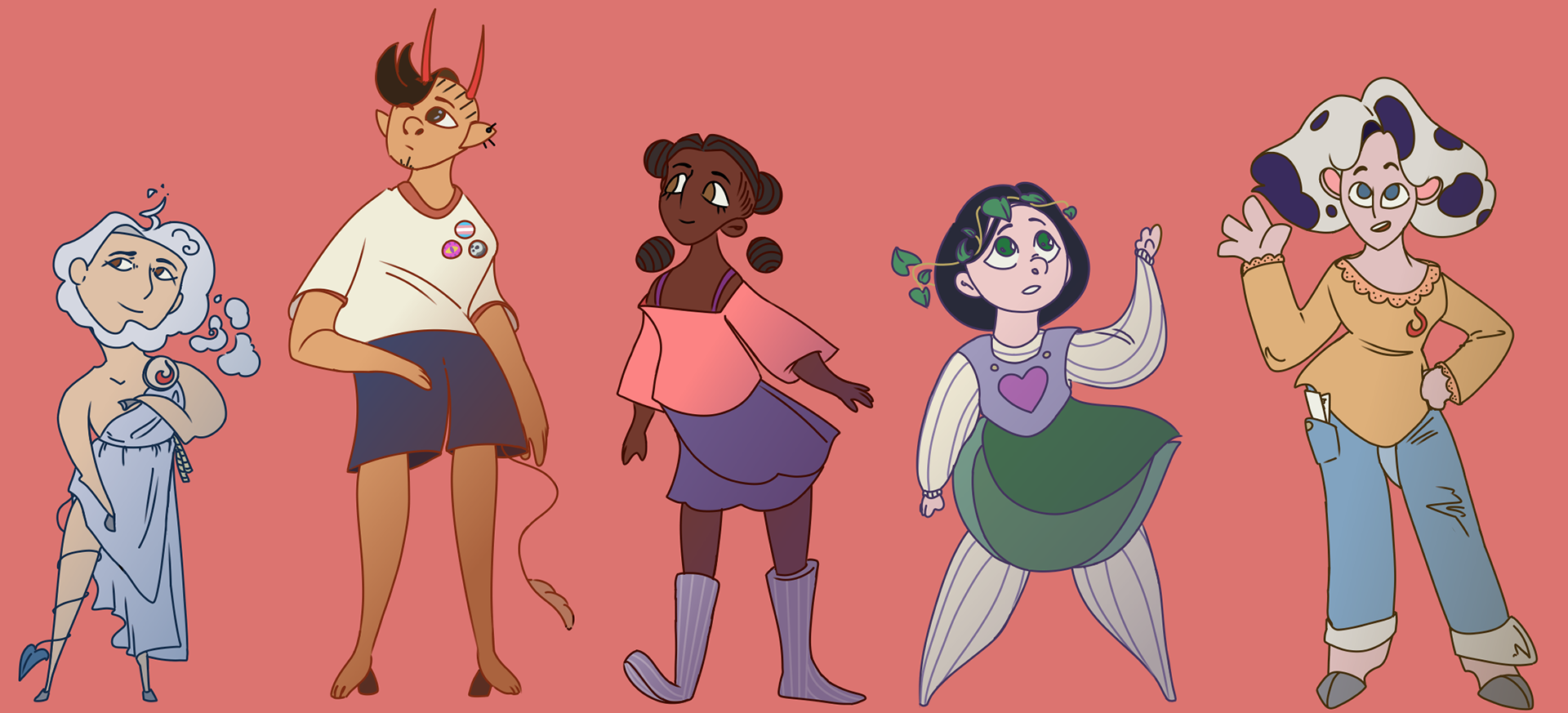 Character lineup