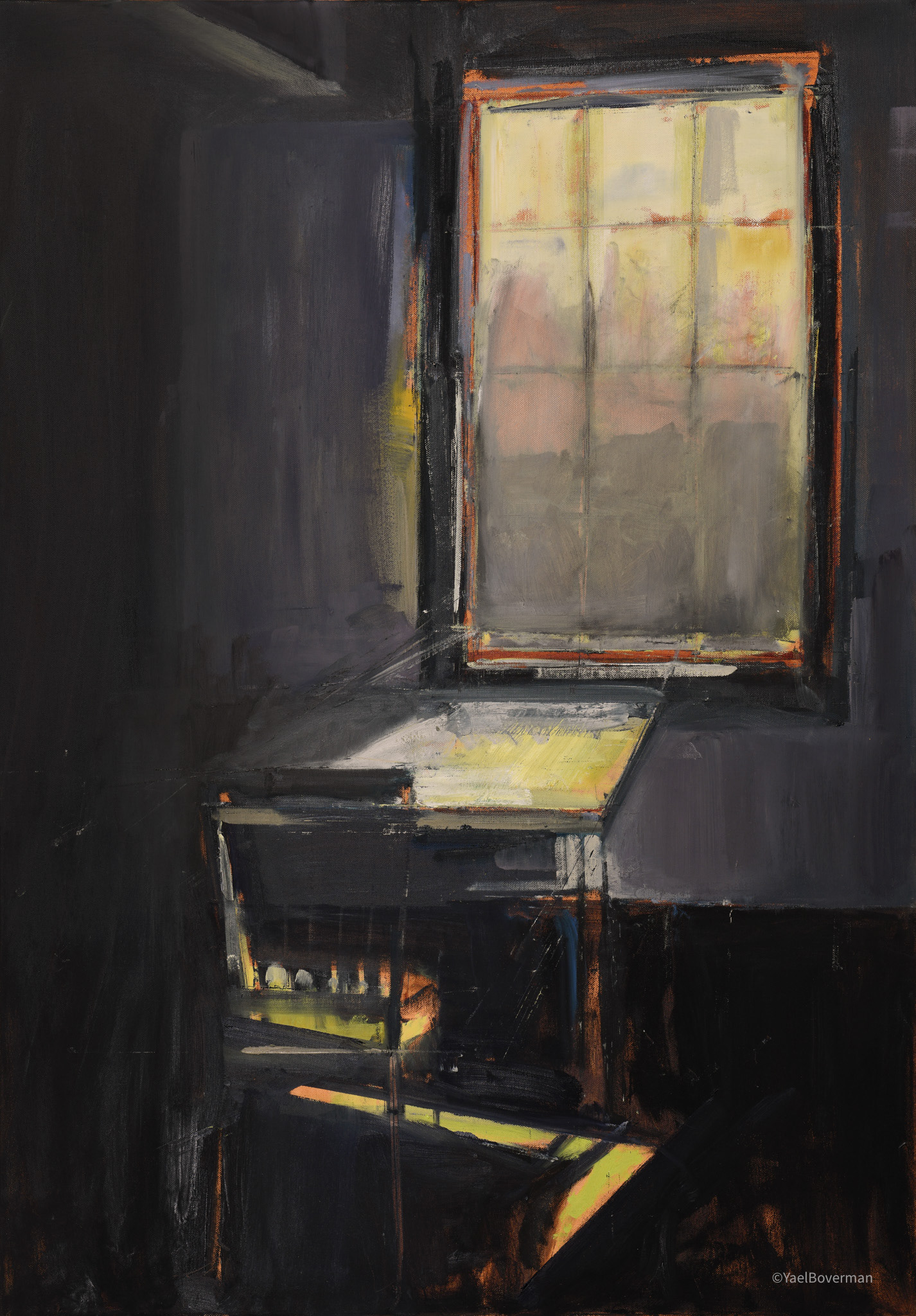 Writer Chair, 2022. Oil on canvas 100x70cm (PRIATE COLLECTION)