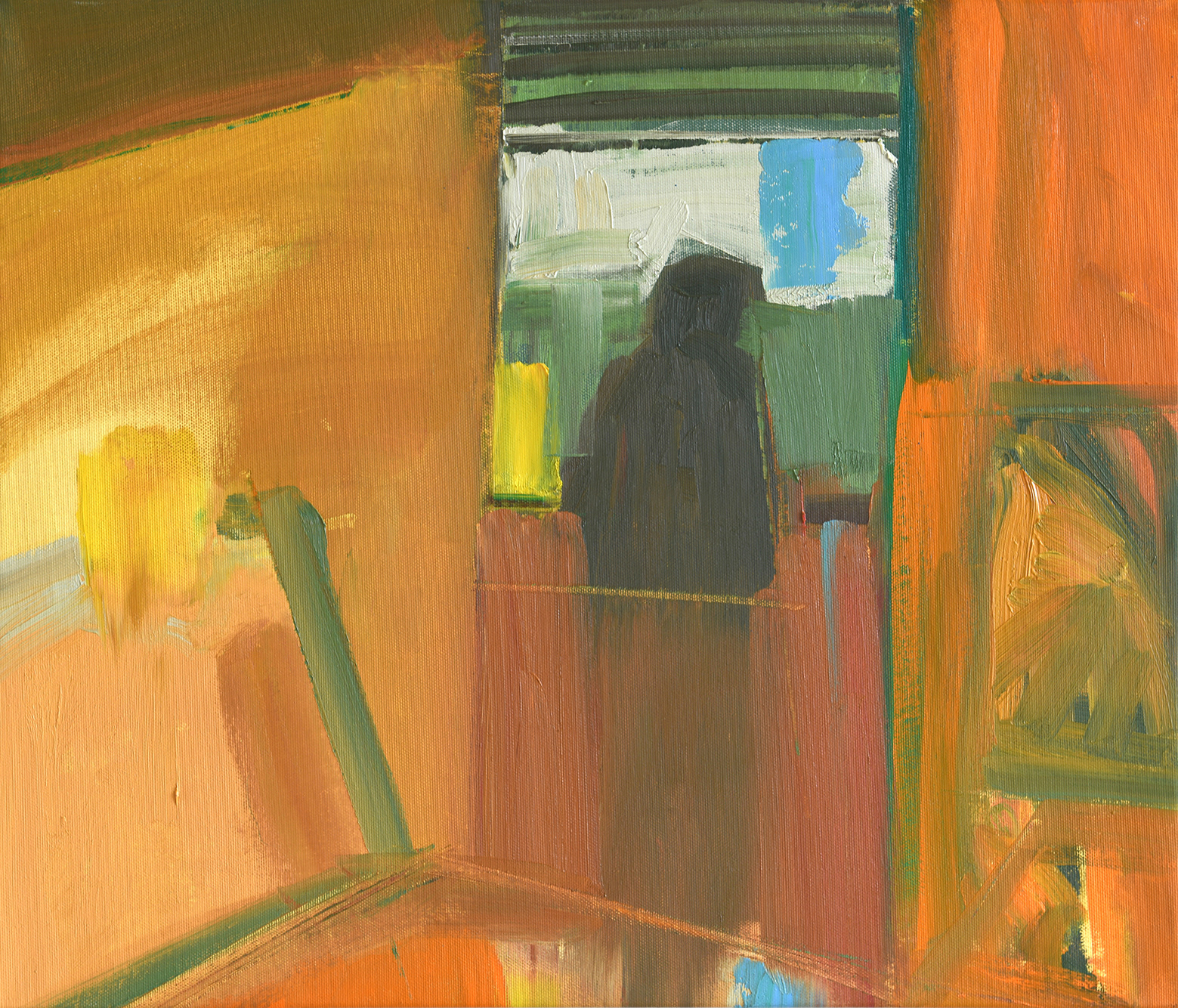 Warm Spot, 2020. Oil on canvas 50x60 cm